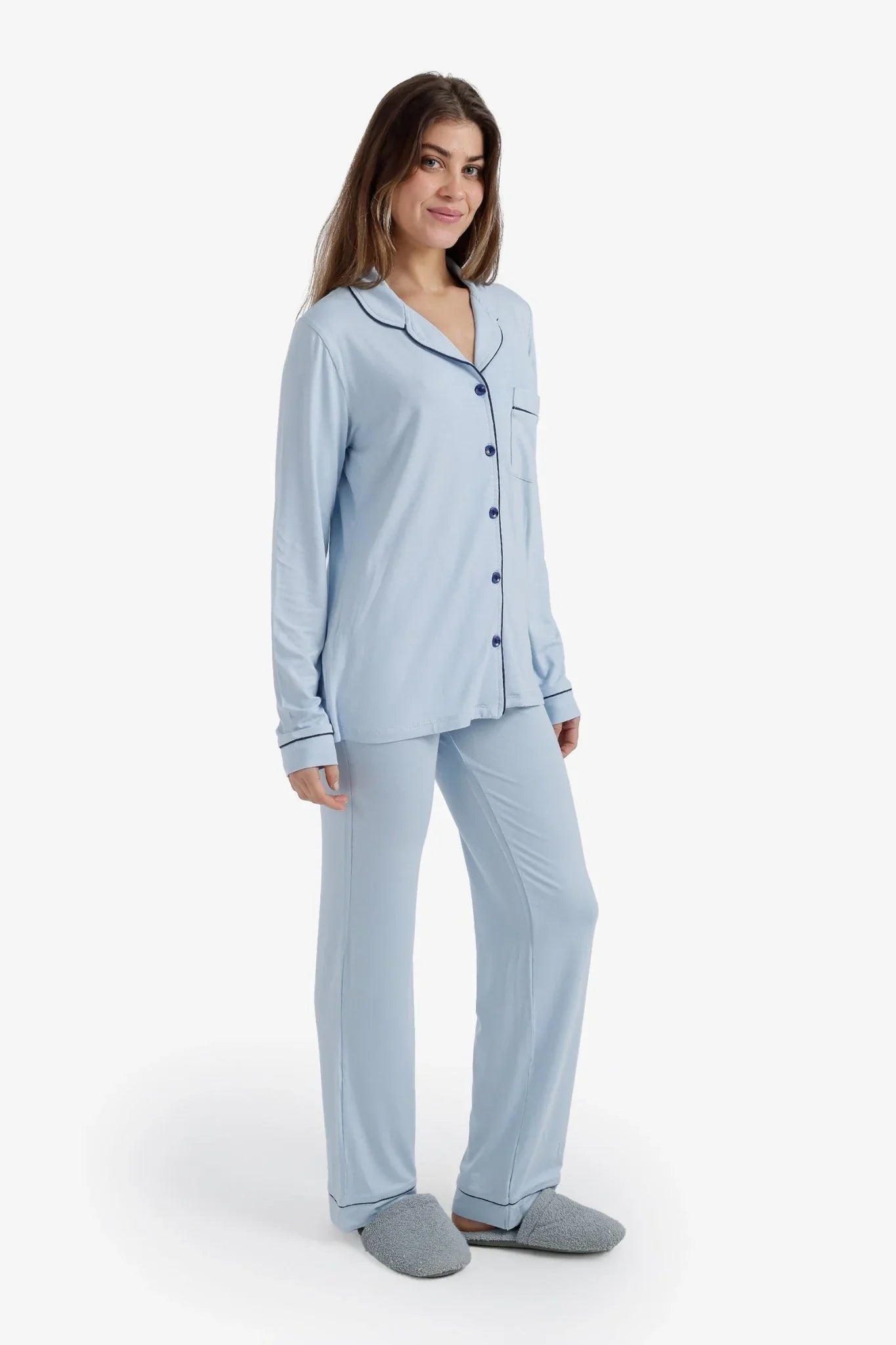Contrast - Pipe Pyjama Set - Carina - Babazzaro