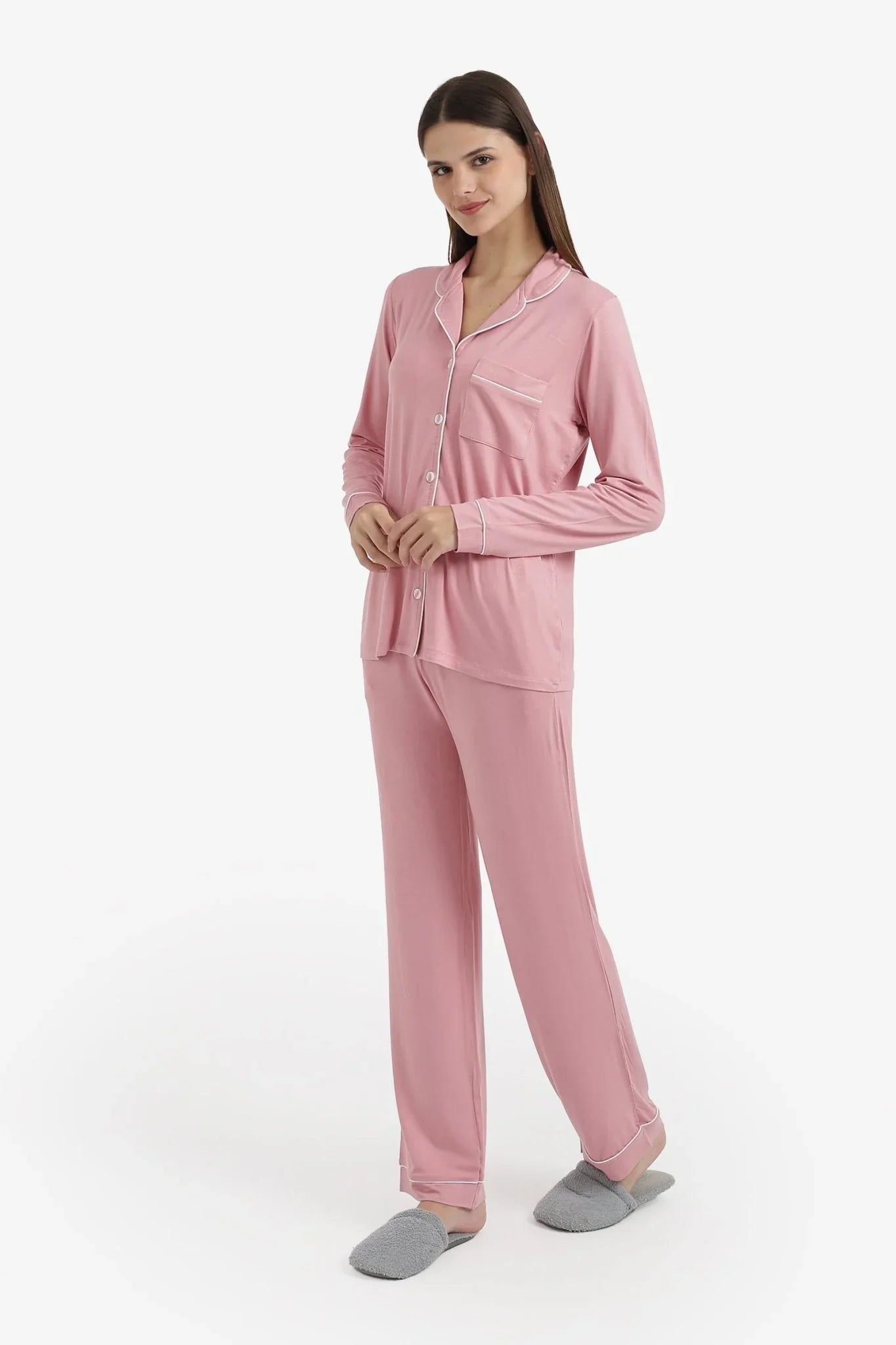 Contrast - Pipe Pyjama Set - Carina - Babazzaro