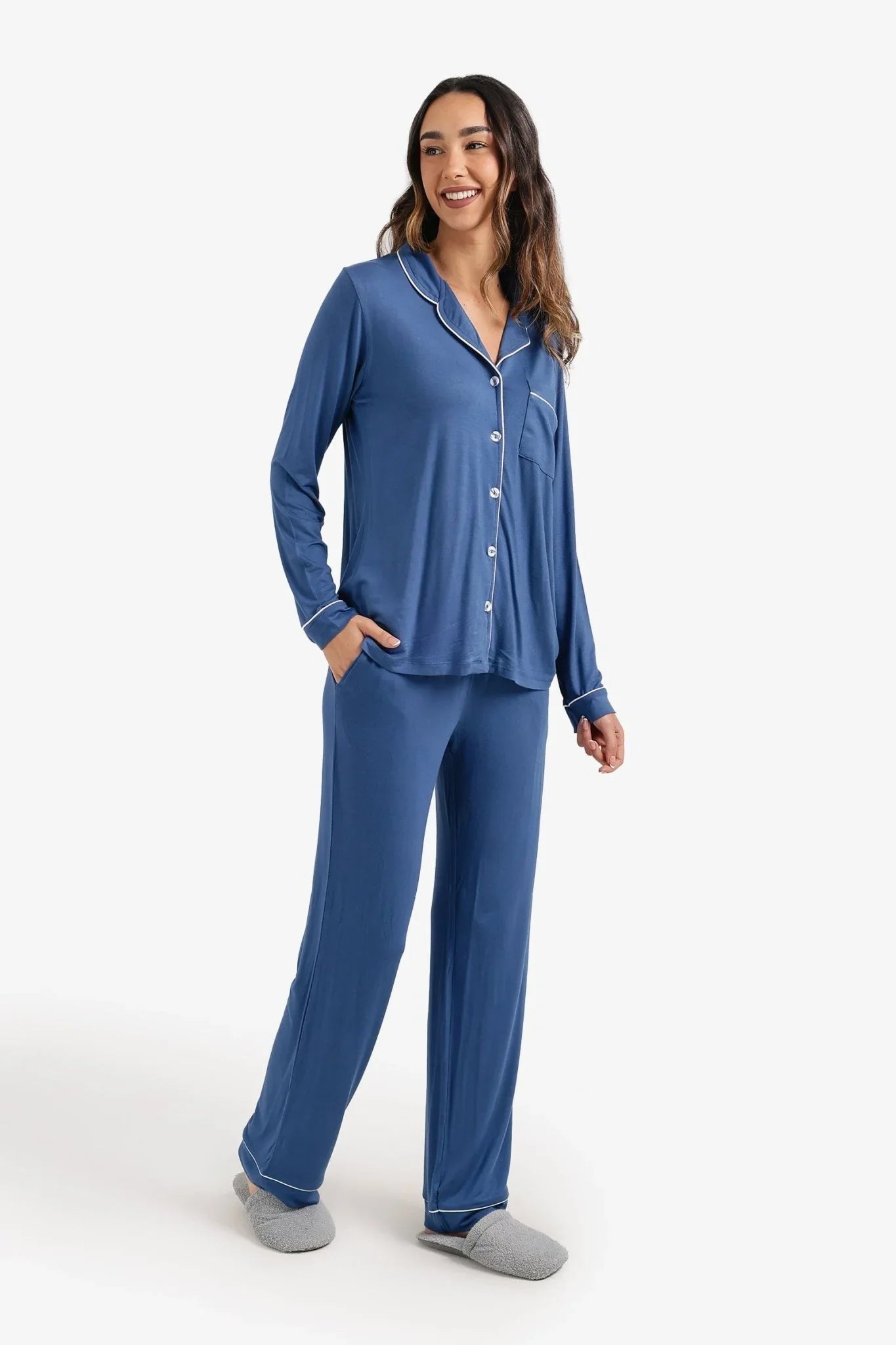 Contrast - Pipe Pyjama Set - Carina - Babazzaro