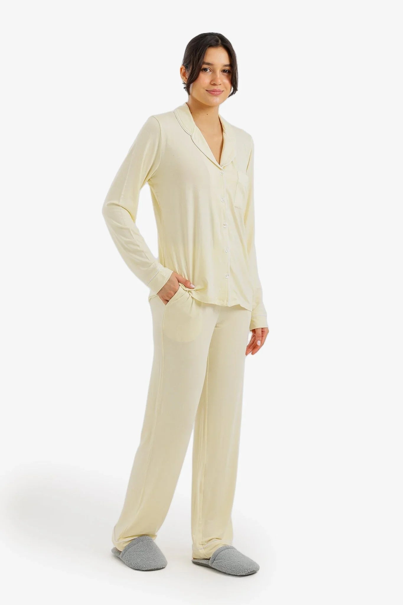 Contrast - Pipe Pyjama Set - Carina - Babazzaro