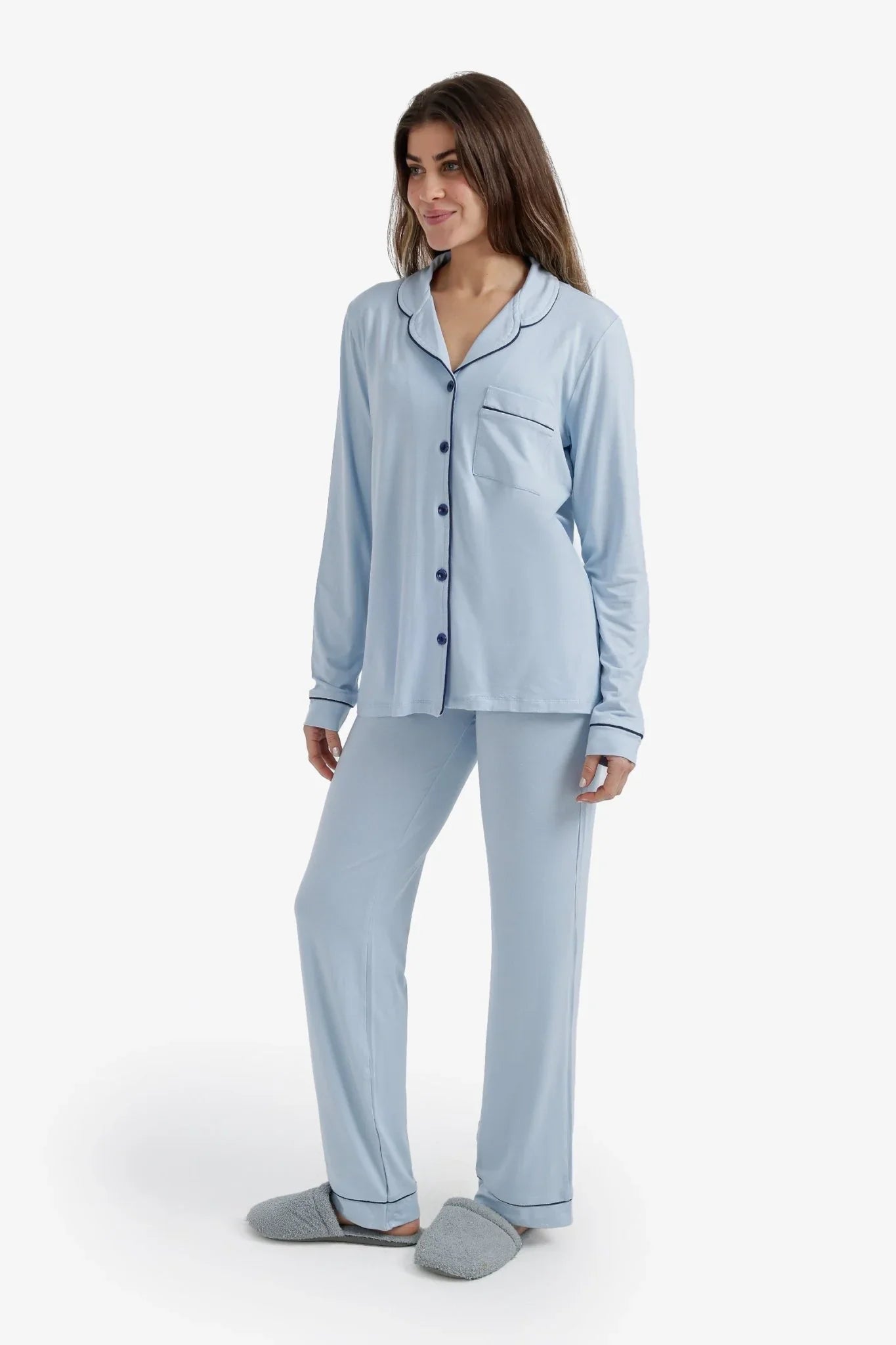 Contrast - Pipe Pyjama Set - Carina - Babazzaro