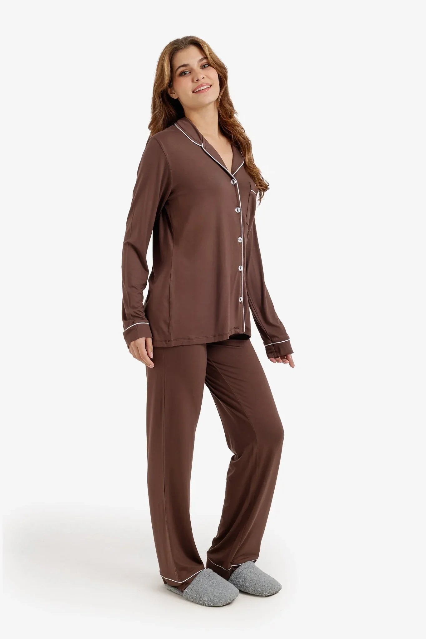 Contrast - Pipe Pyjama Set - Carina - Babazzaro