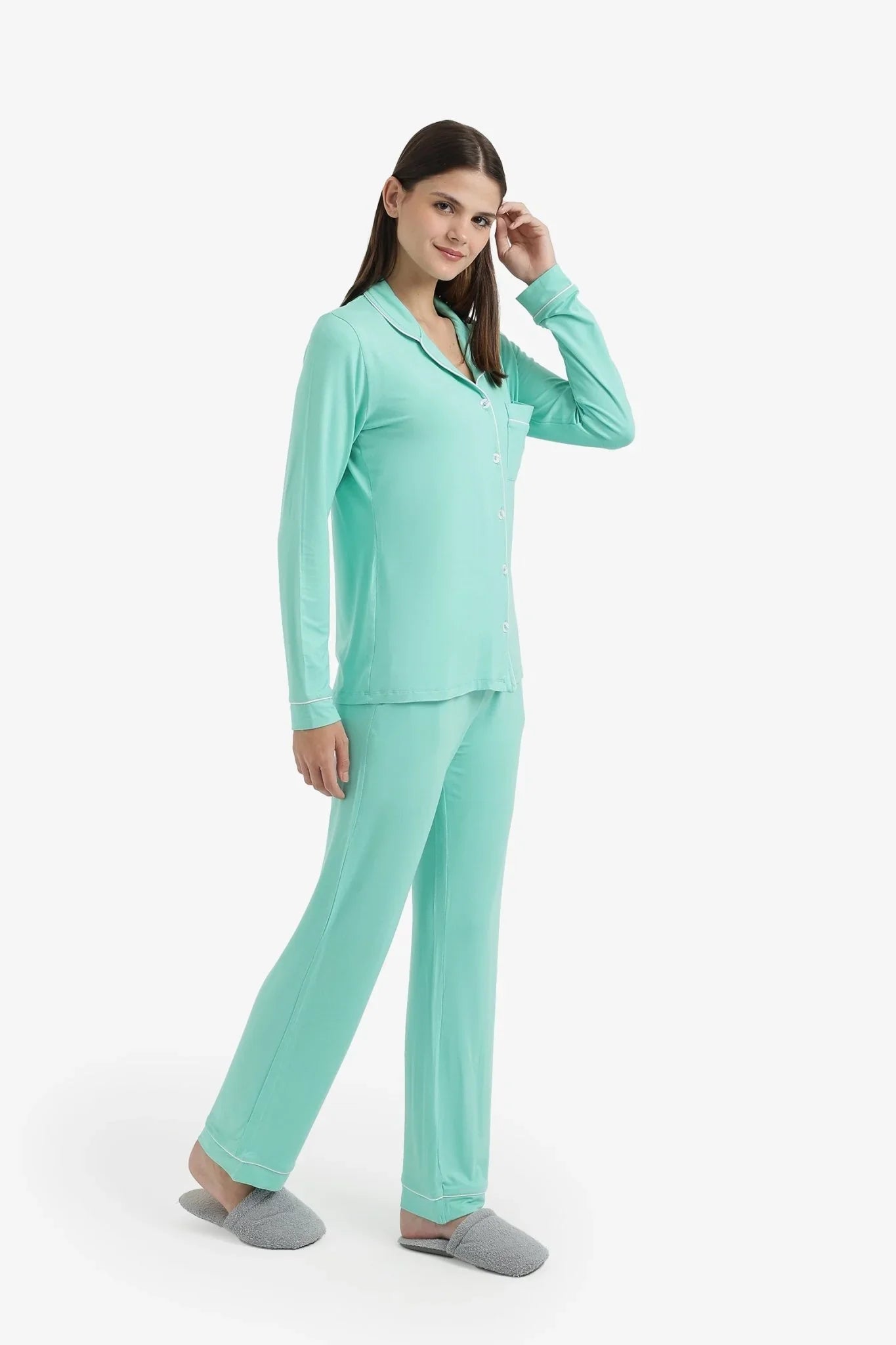 Contrast - Pipe Pyjama Set - Carina - Babazzaro