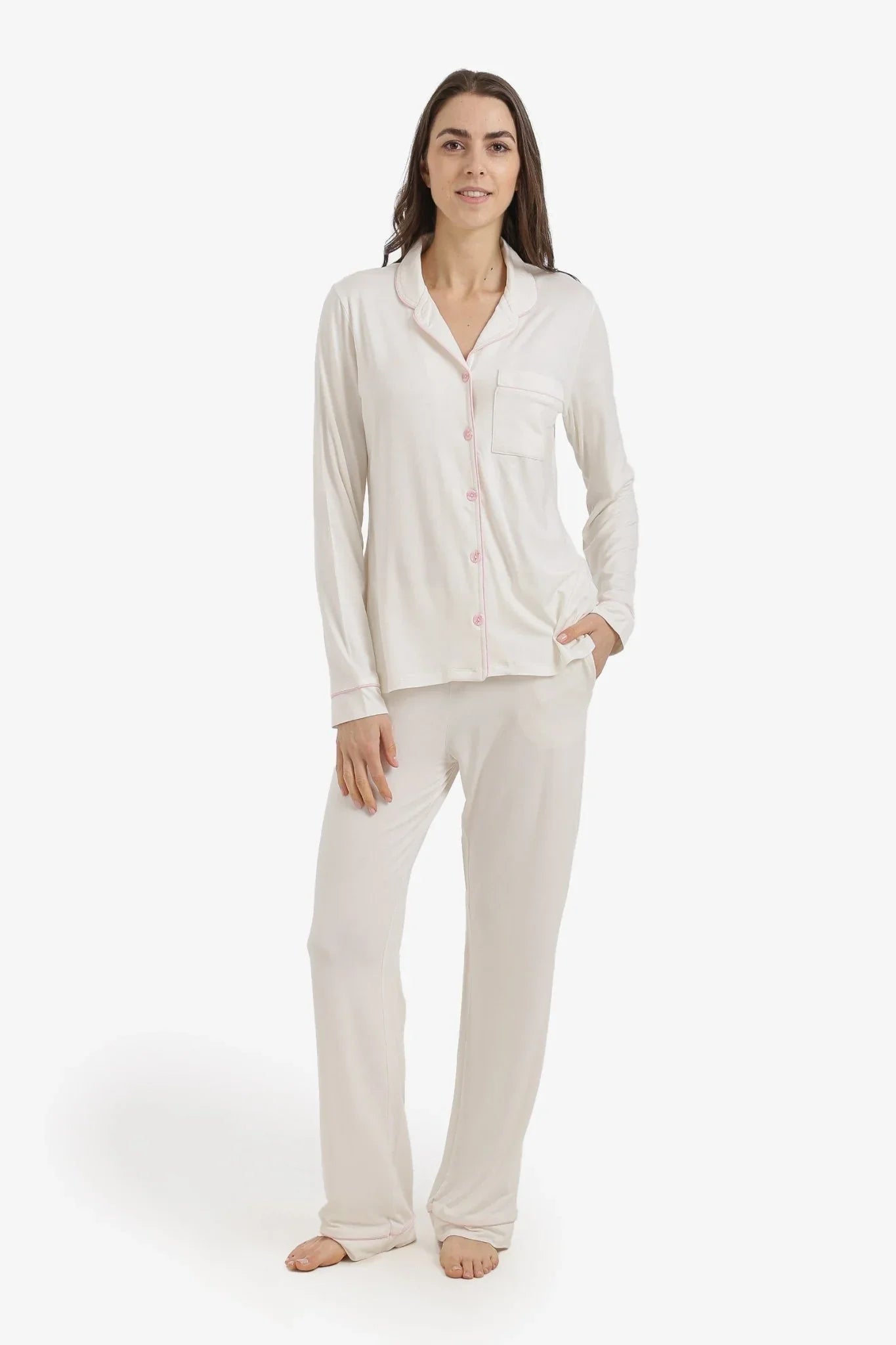 Contrast - Pipe Pyjama Set - Carina - Babazzaro