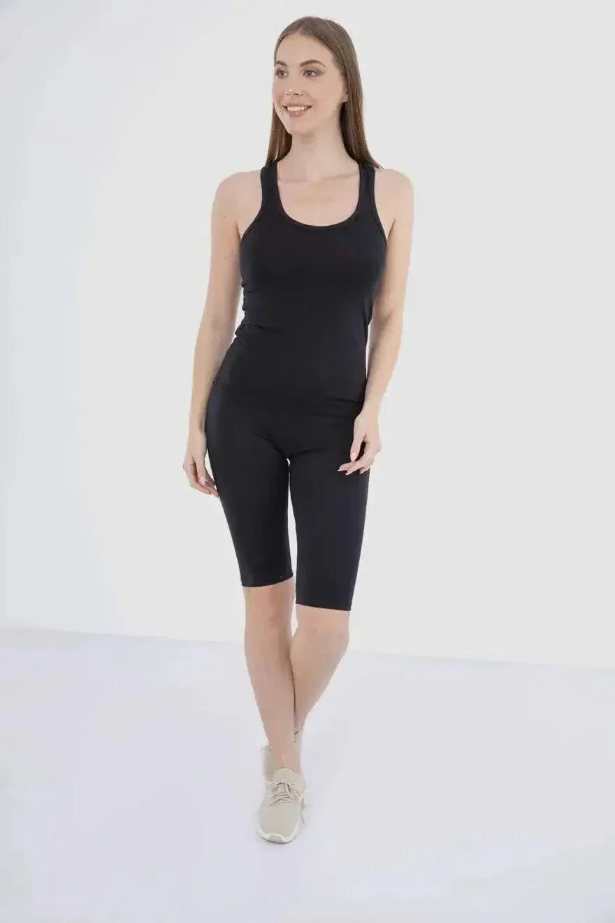 Carina - Cotton Race Back Tank Top 1