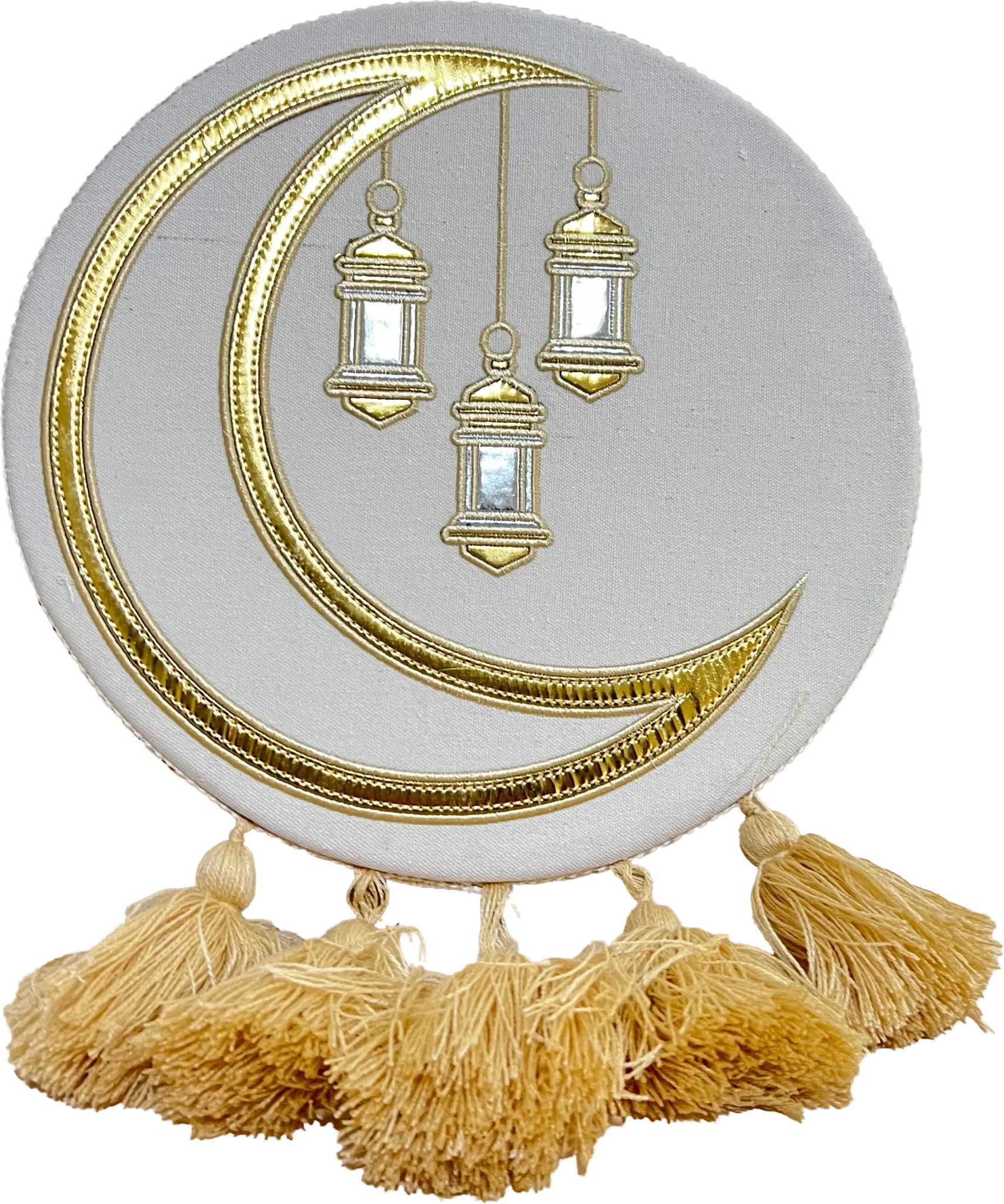 Crescent Moon & Lantern Ramadan Wall Hanging - Urbantique - Babazzaro