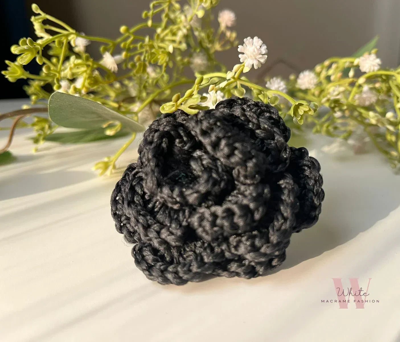 crochet broche - White Fashion - Babazzaro
