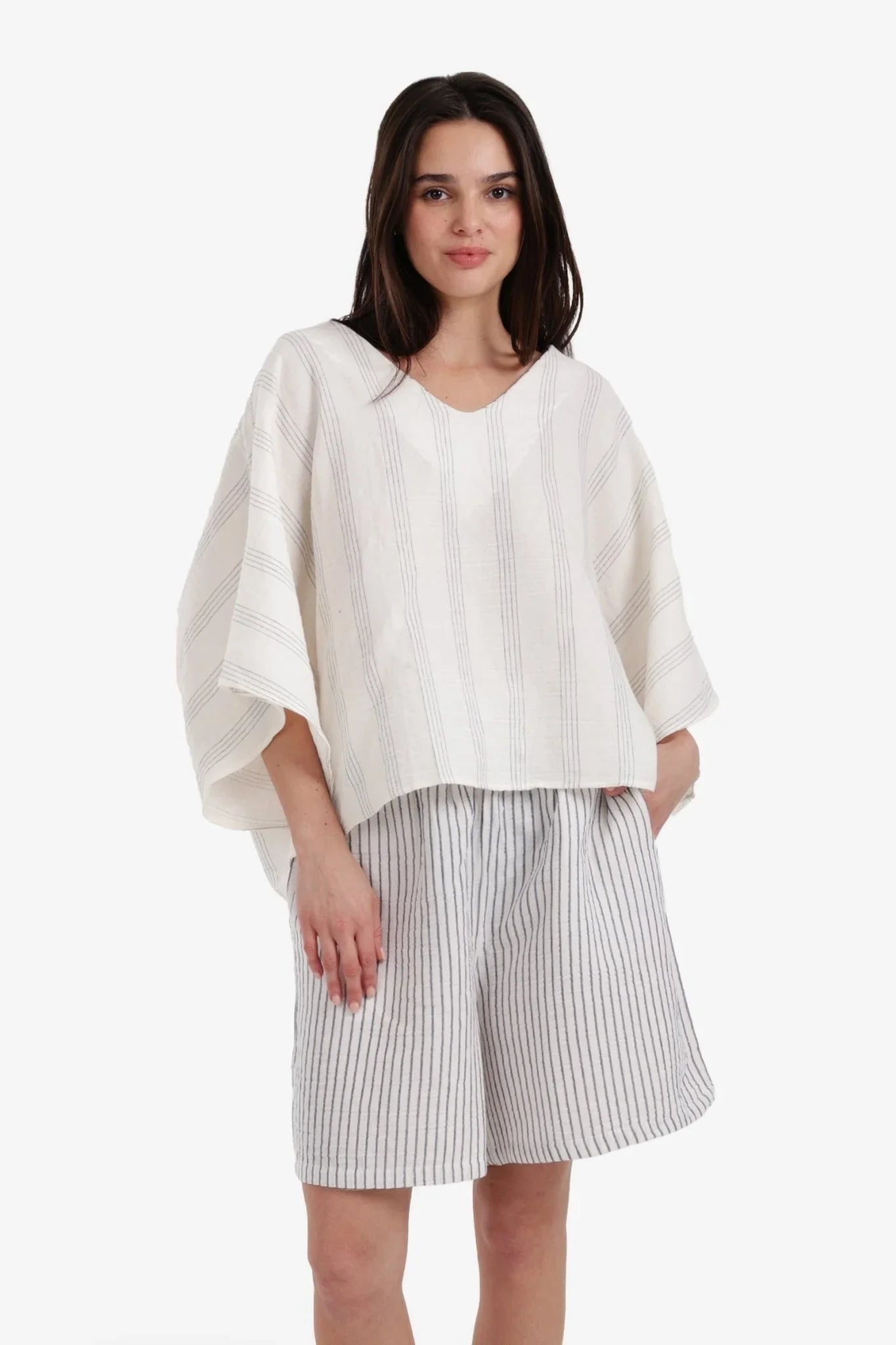 Dropped Shoulder Pyjama Set - Carina - Babazzaro