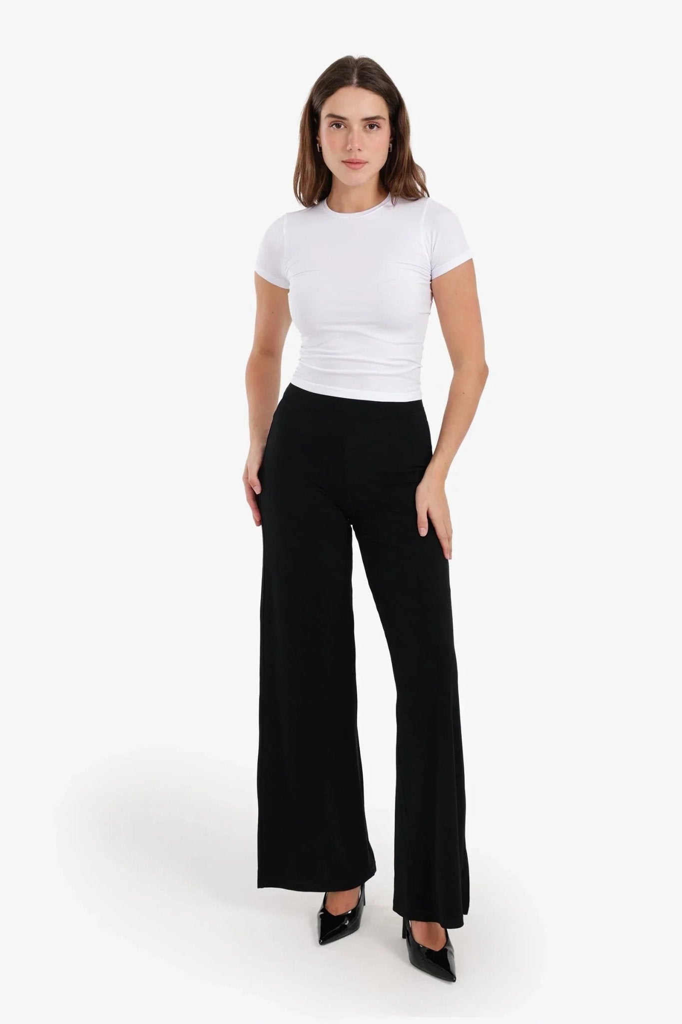 Elastic Waist Pants - Carina - Babazzaro