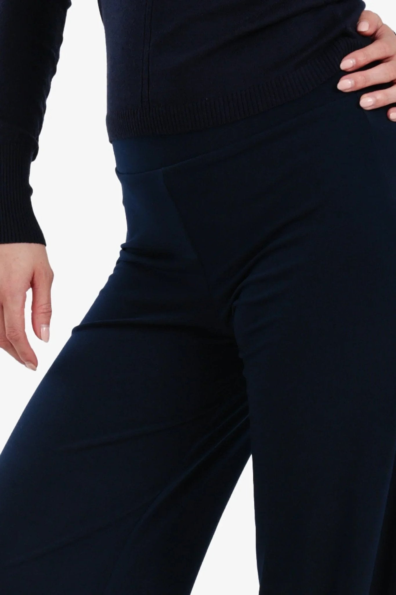 Elastic Waist Pants - Carina - Babazzaro
