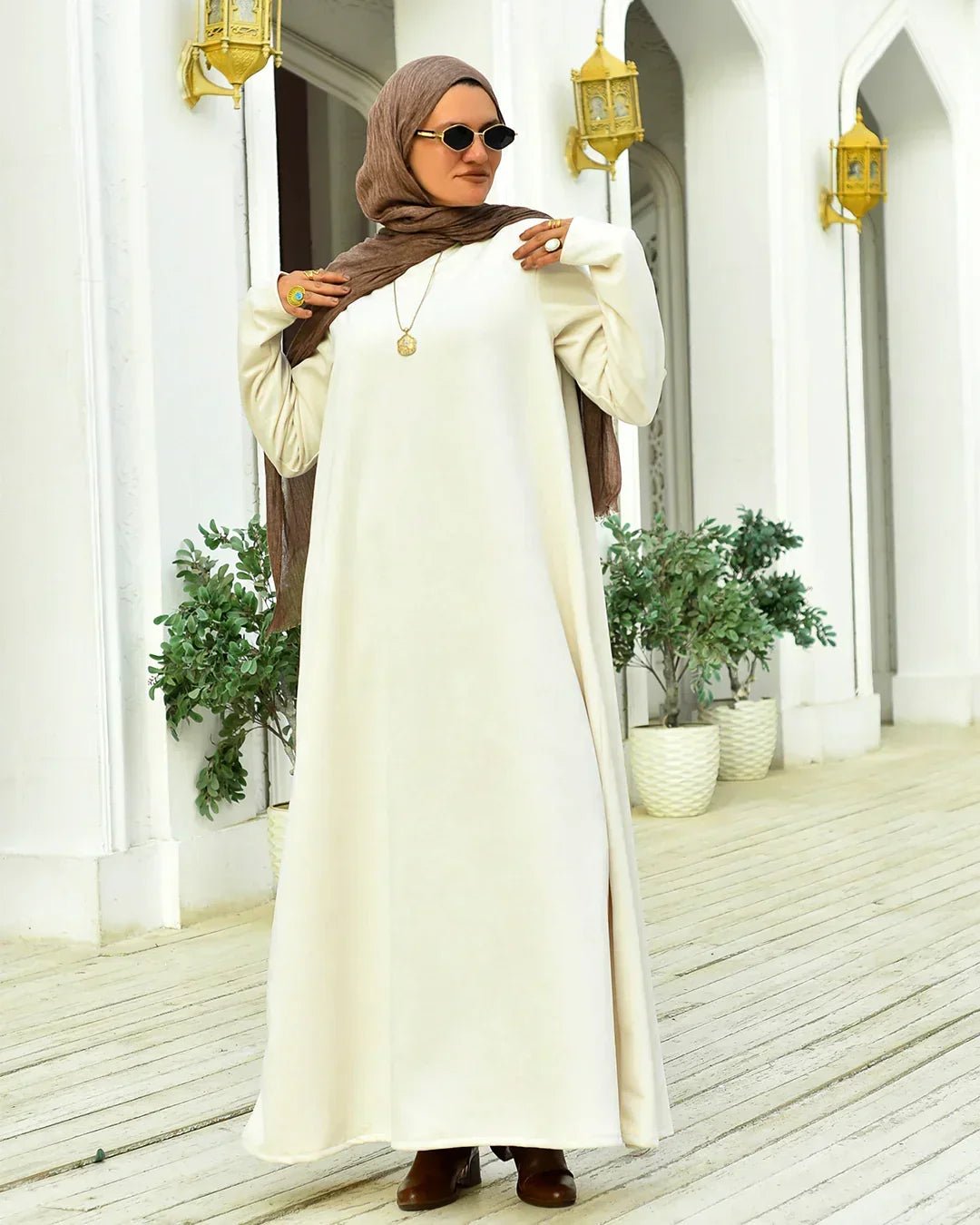 ESSENCE SUEDE Basic Dress - Queenza - Babazzaro