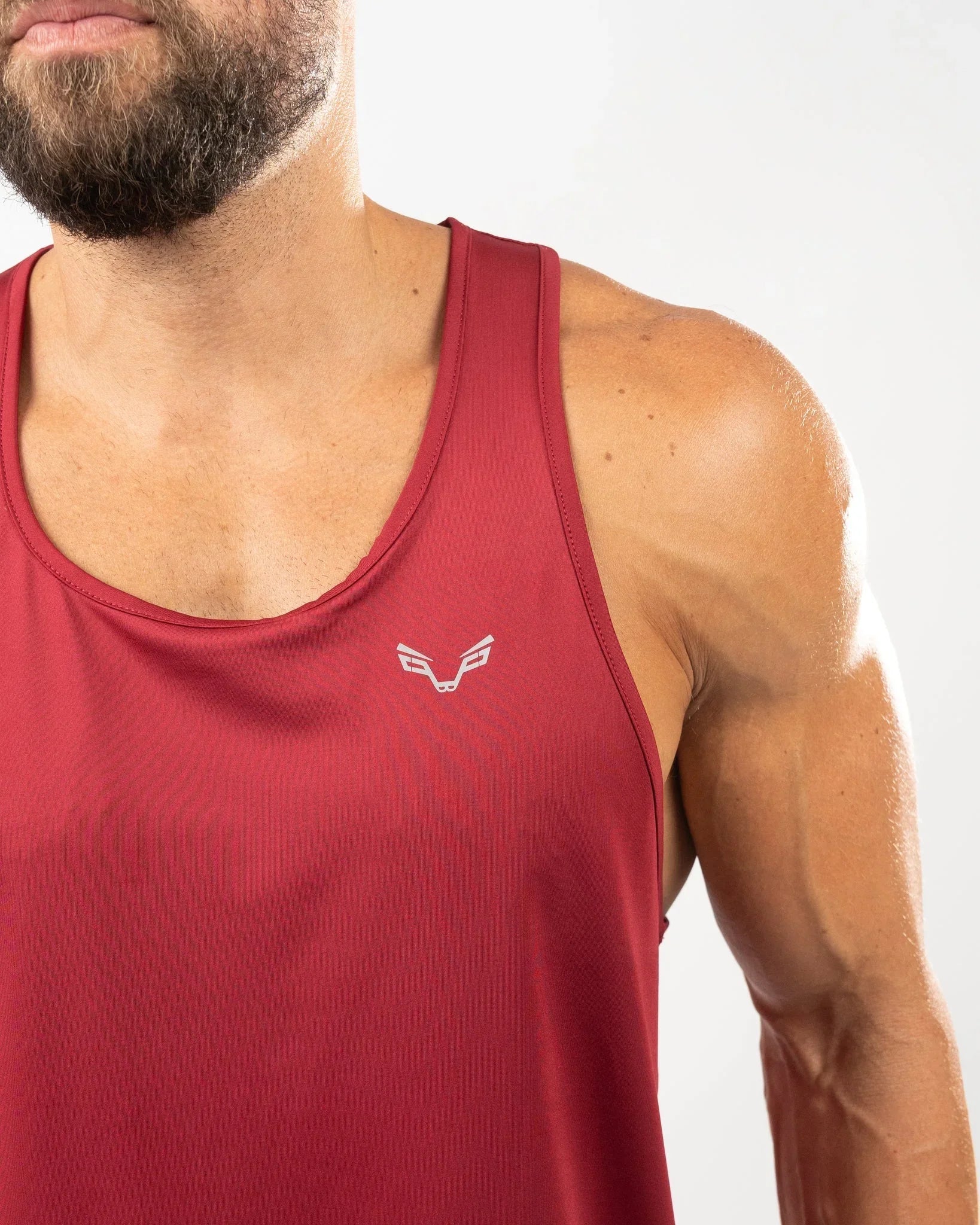 Essential Performance Tank Dark Red - Bfeerce - Babazzaro