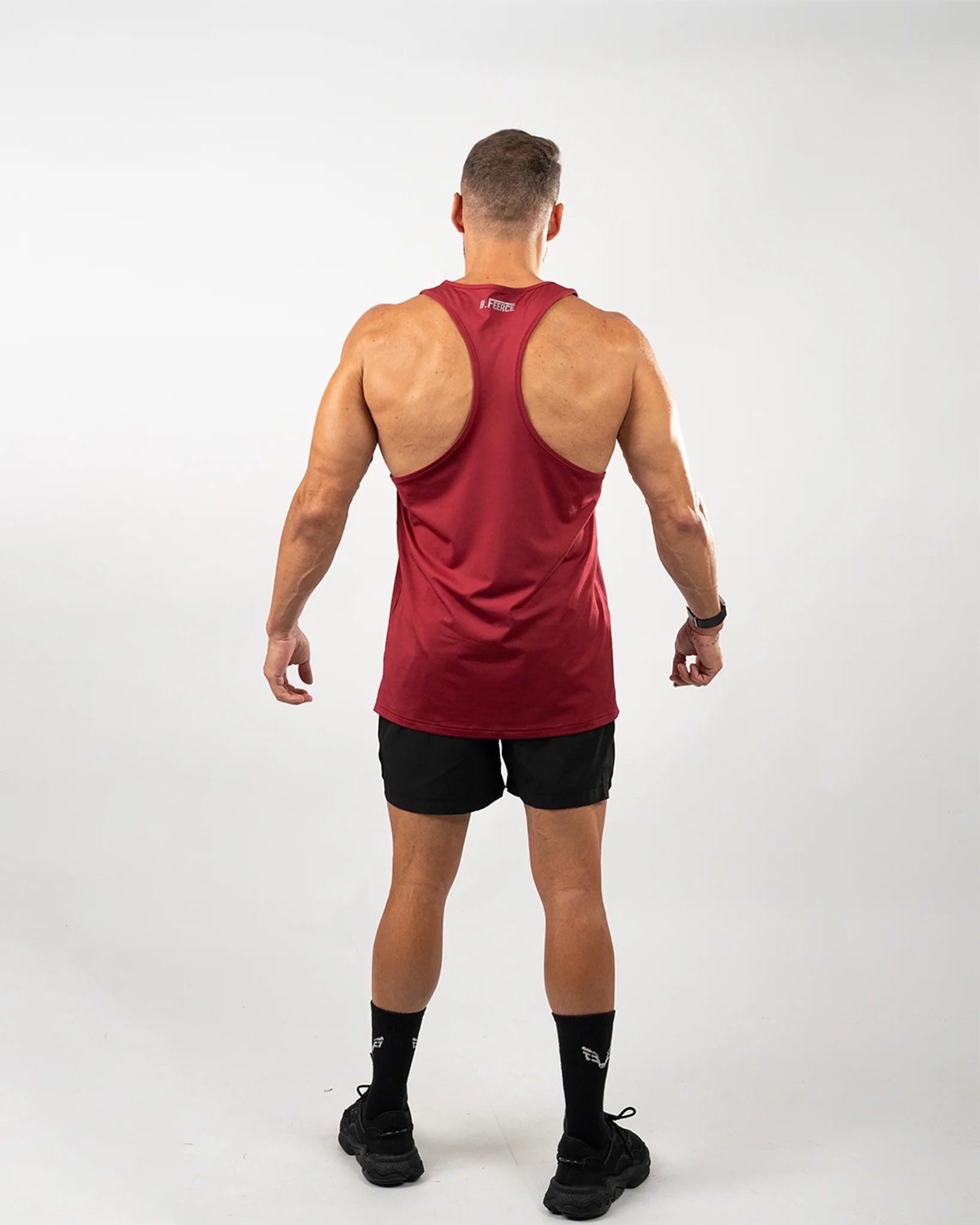 Essential Performance Tank Dark Red - Bfeerce - Babazzaro