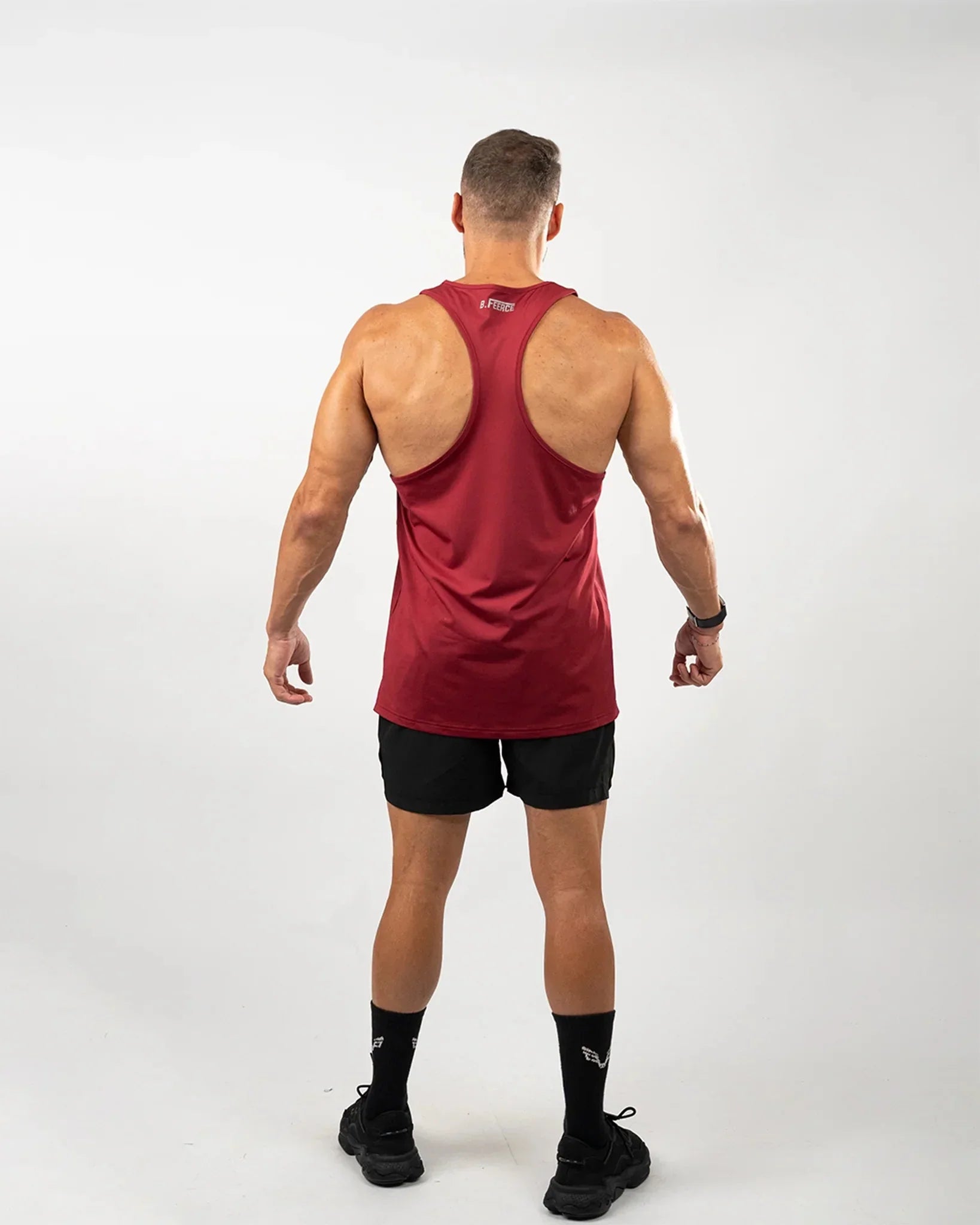 Essential Performance Tank Dark Red - Bfeerce - Babazzaro