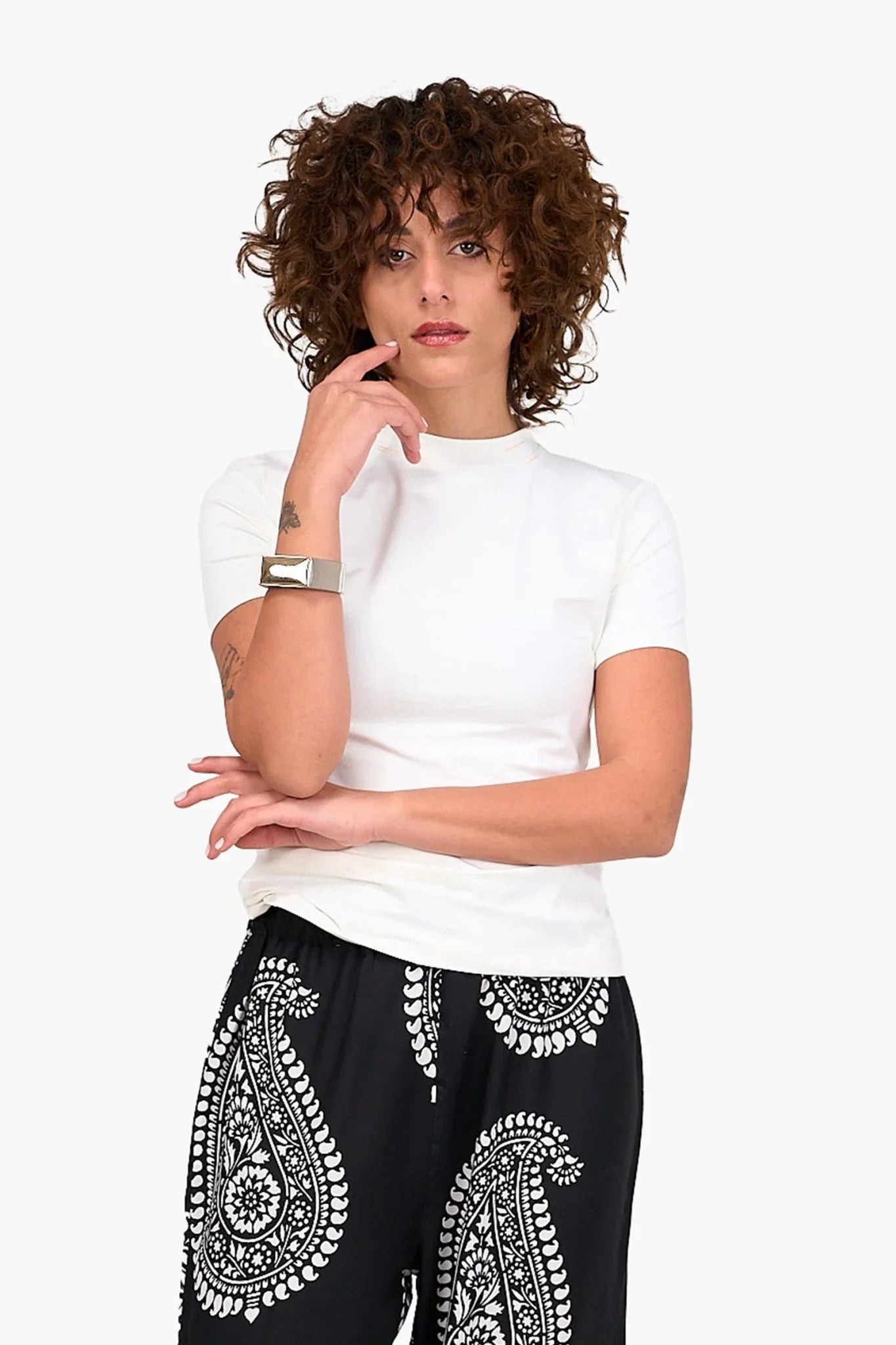 Everyday Round Neck Top - Clue - Babazzaro