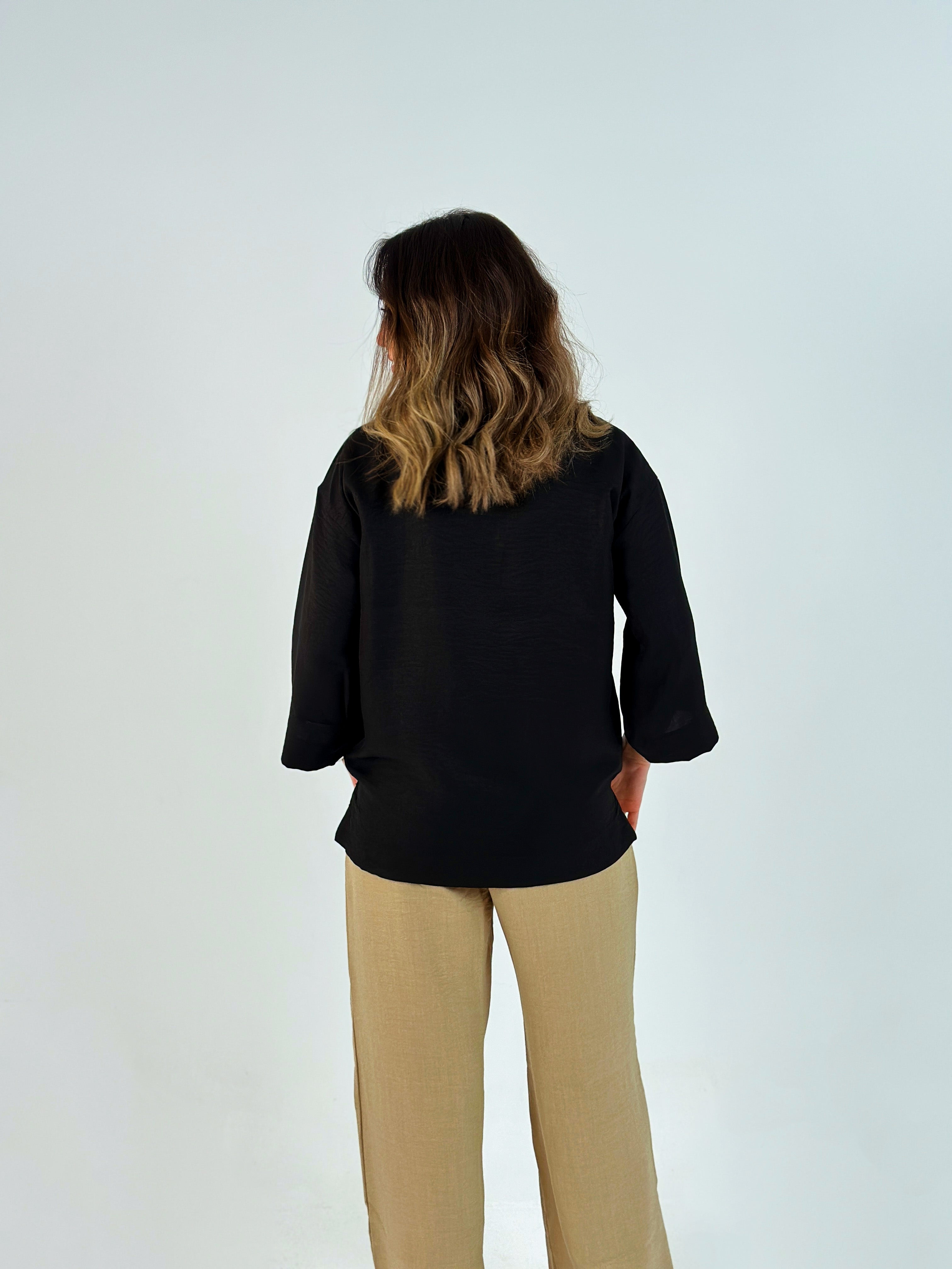 Fade Out Designs - Linen Blouse 6