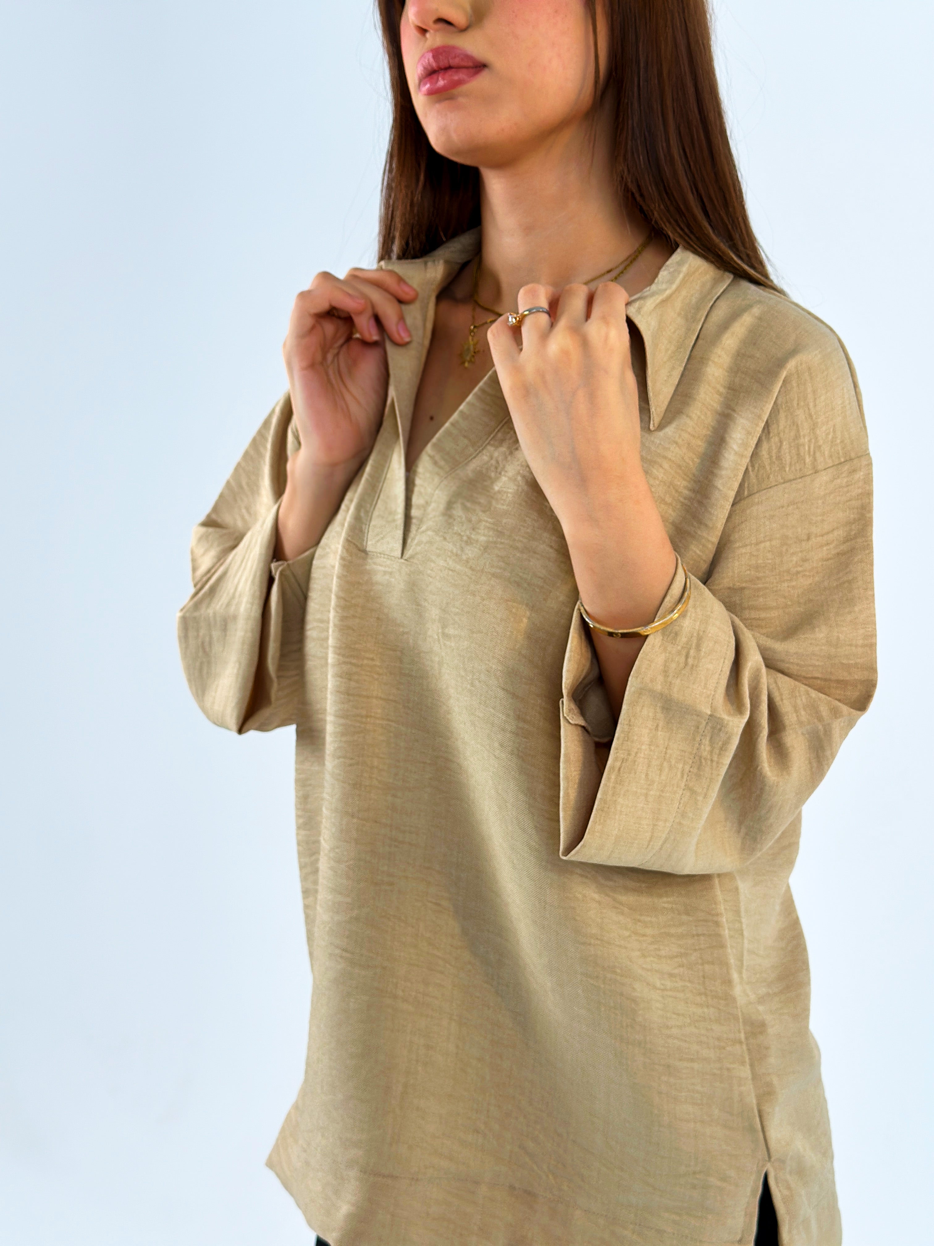 Fade Out Designs - Linen Blouse 4