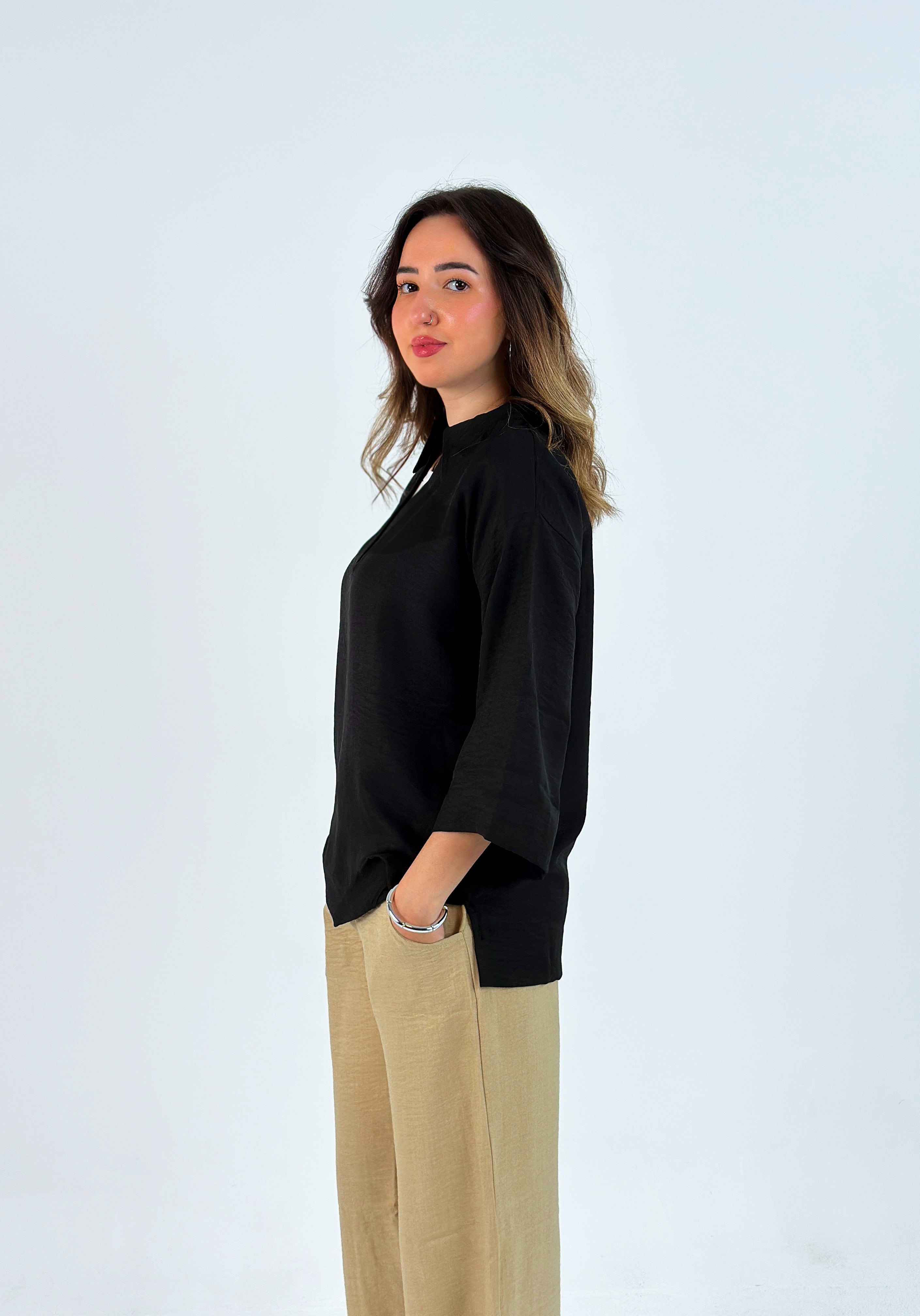 Fade Out Designs - Linen Blouse 8