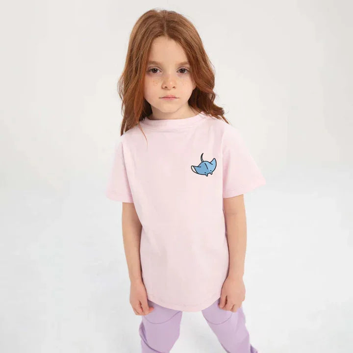 Colour Capsules - Manta ray Embroidered Tee 2