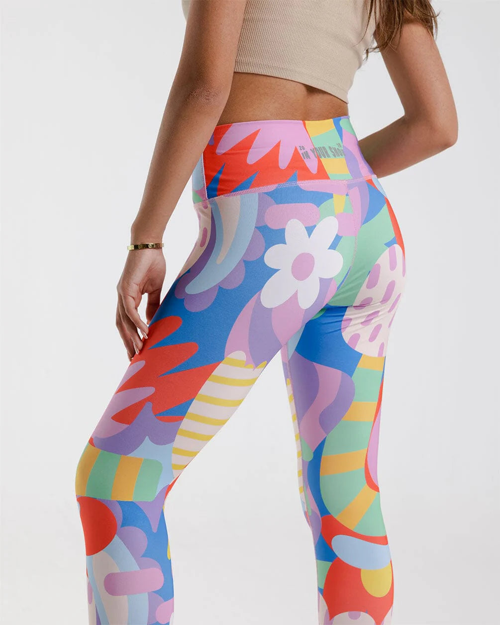 In your shoe - Flowery Leggings 3