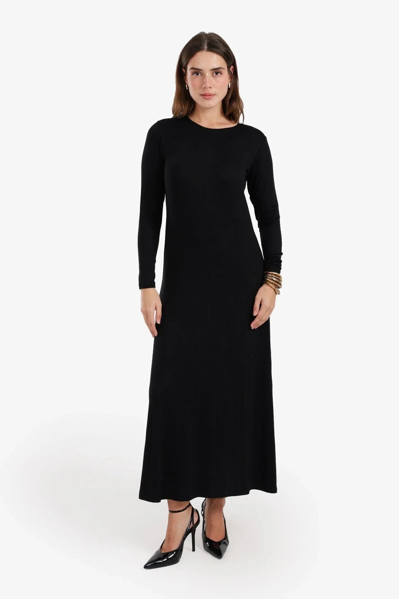 Flowy Hem Regular Dress - Carina - Babazzaro