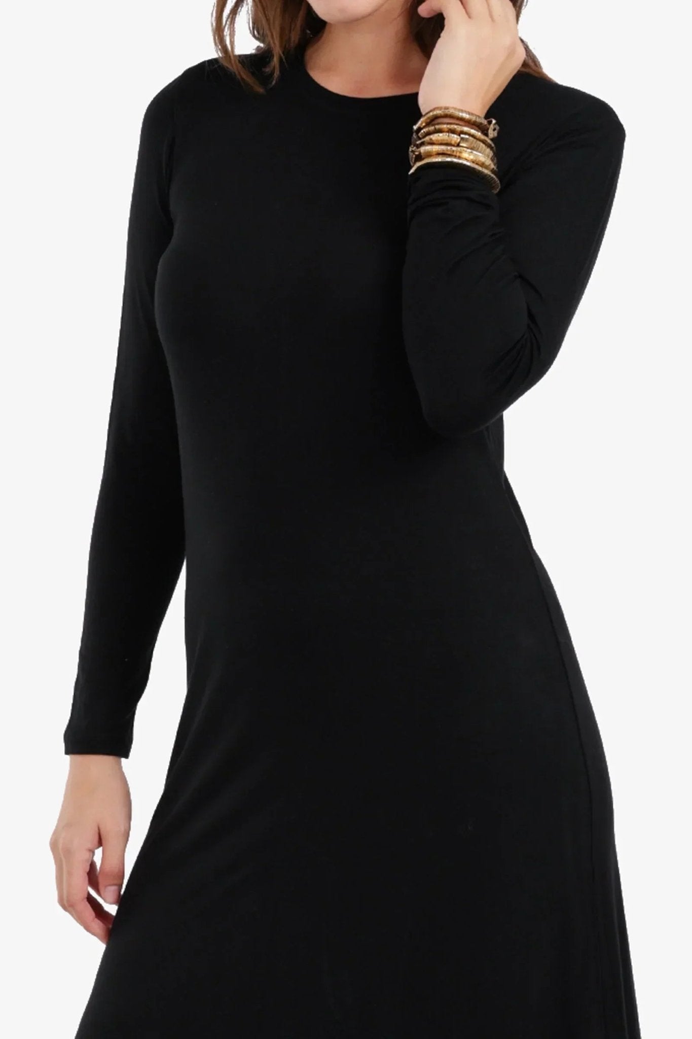 Flowy Hem Regular Dress - Carina - Babazzaro