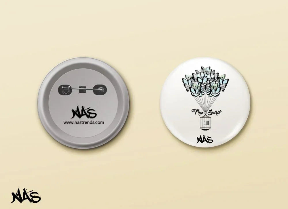 Free Spirit Pin - NAS Trends - Babazzaro