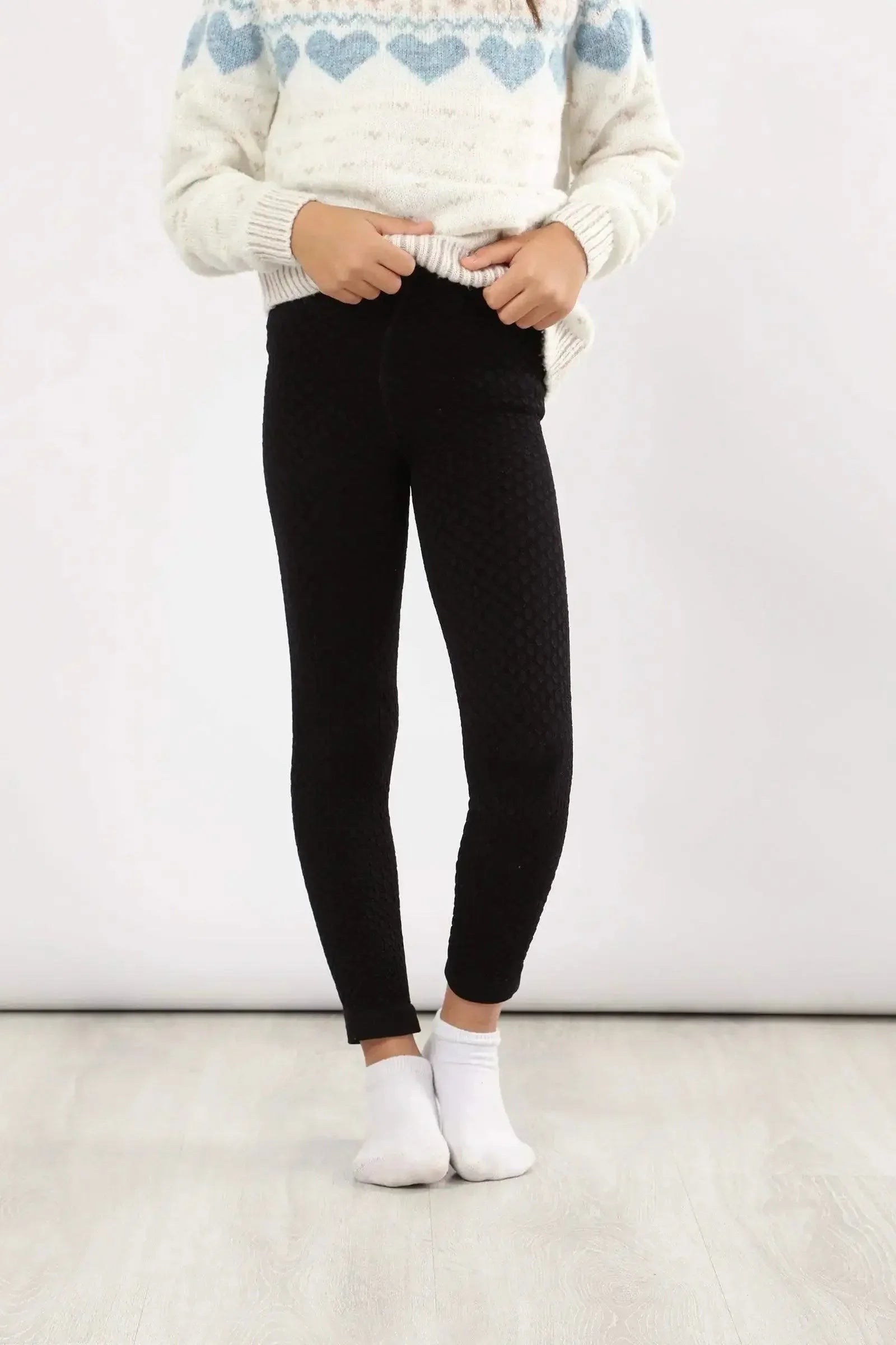 Carina - Girly Warm Pattern Legging 1