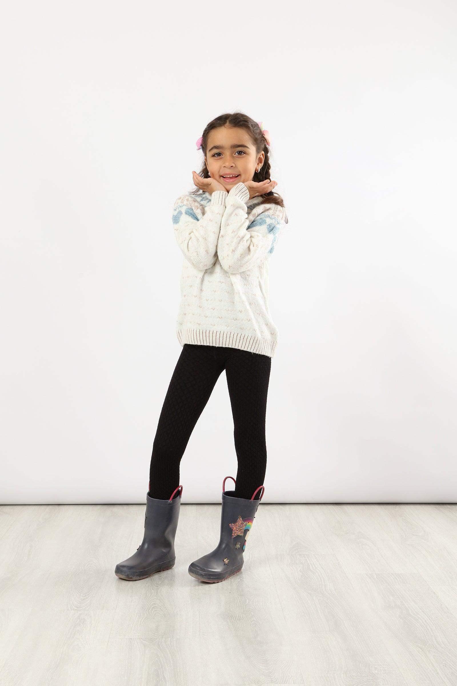 Carina - Girly Warm Pattern Legging 2