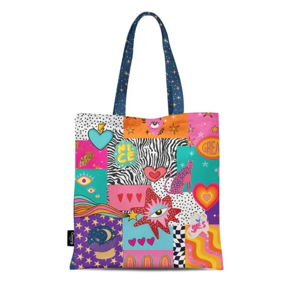 Great Tiger Totebag Hand Printed - Covery - Babazzaro