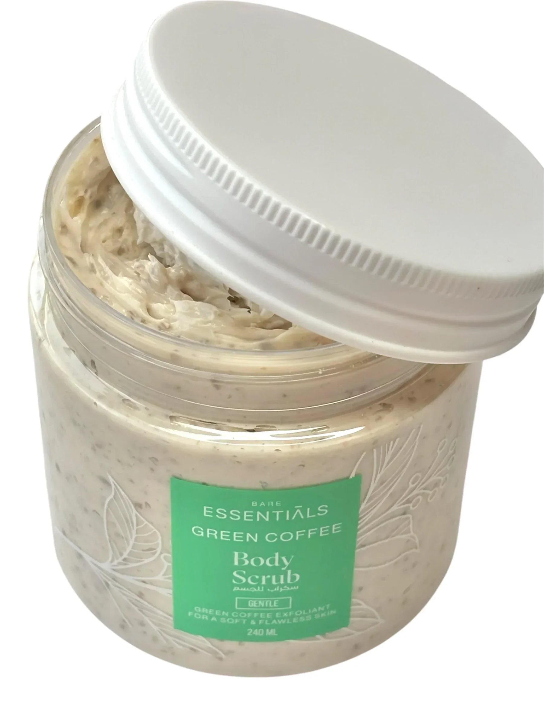 Essentials - Green Coffee Face and Body Scrub 4