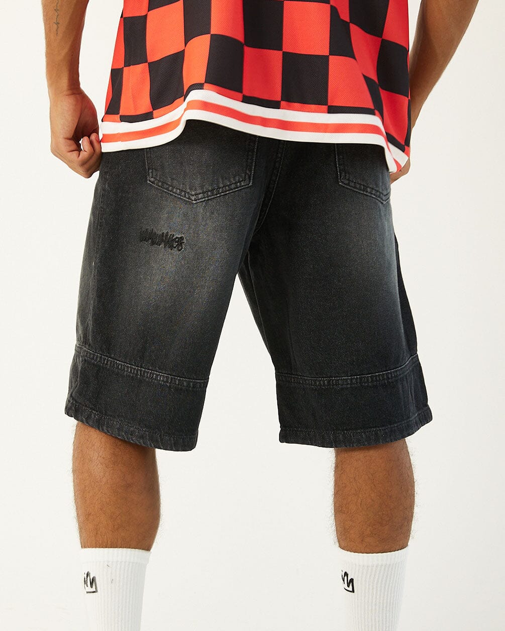 In your shoe - Grey Washed Jorts 4