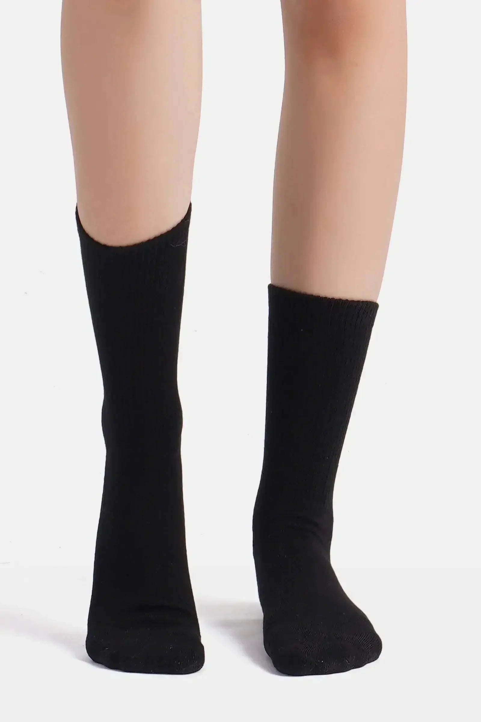 Carina - Heather Mid-Calf Socks 1