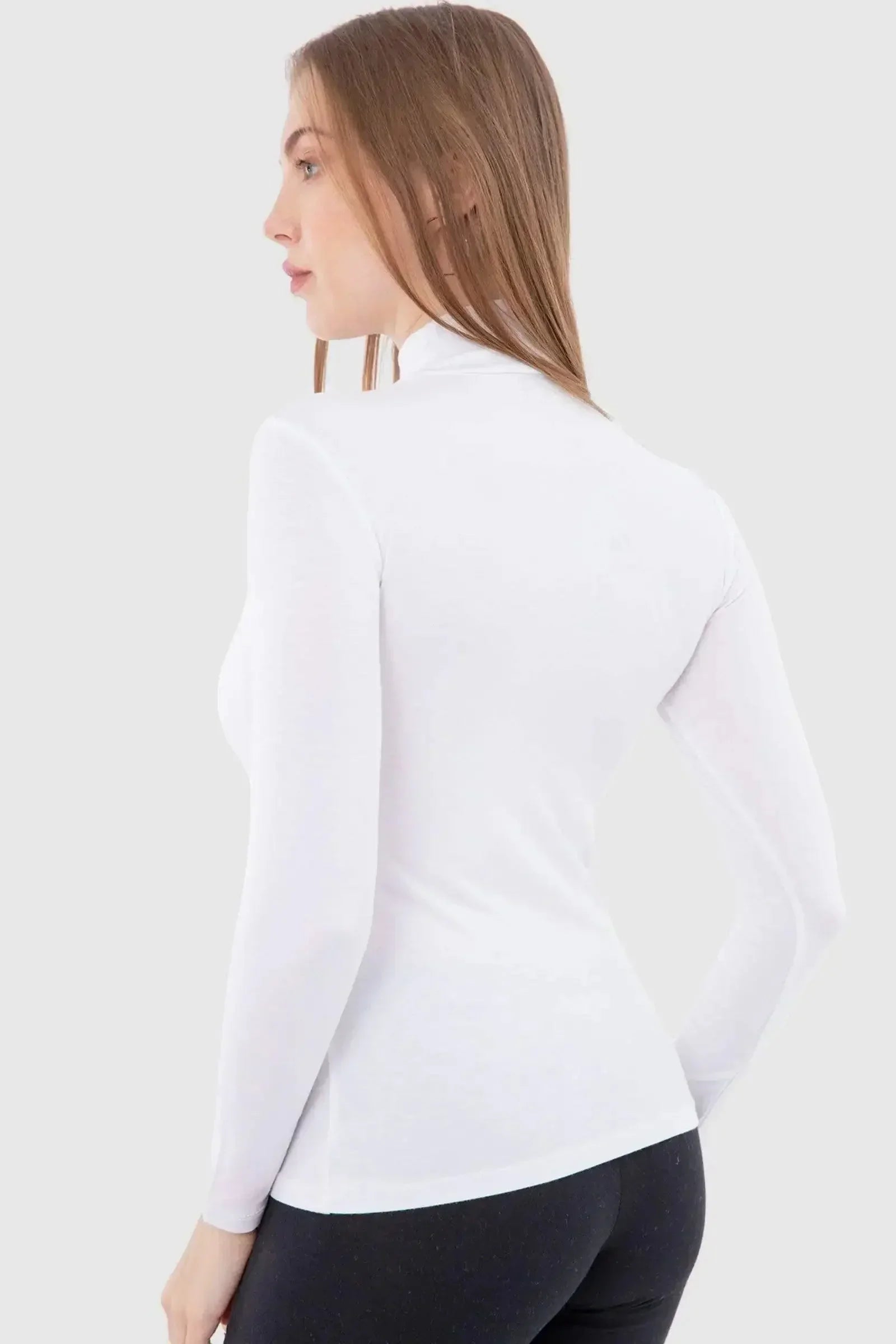Carina - High Neck Long Sleeve Top 6
