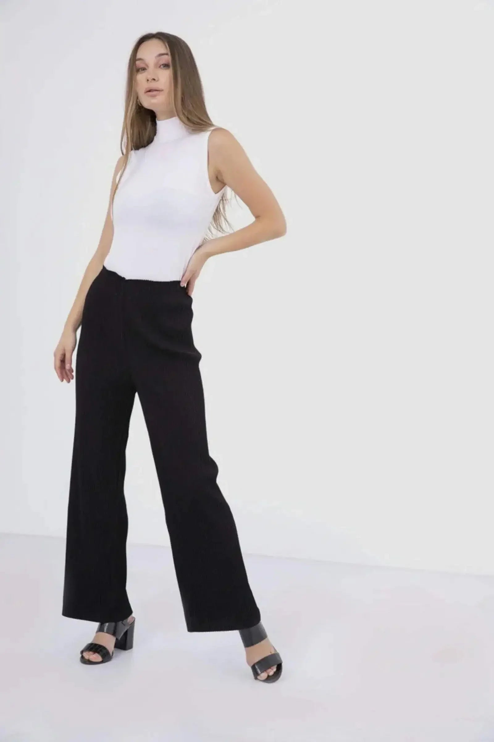 Carina - High Neck Seamless Viscose Sleeveless Top Pack of 3 6