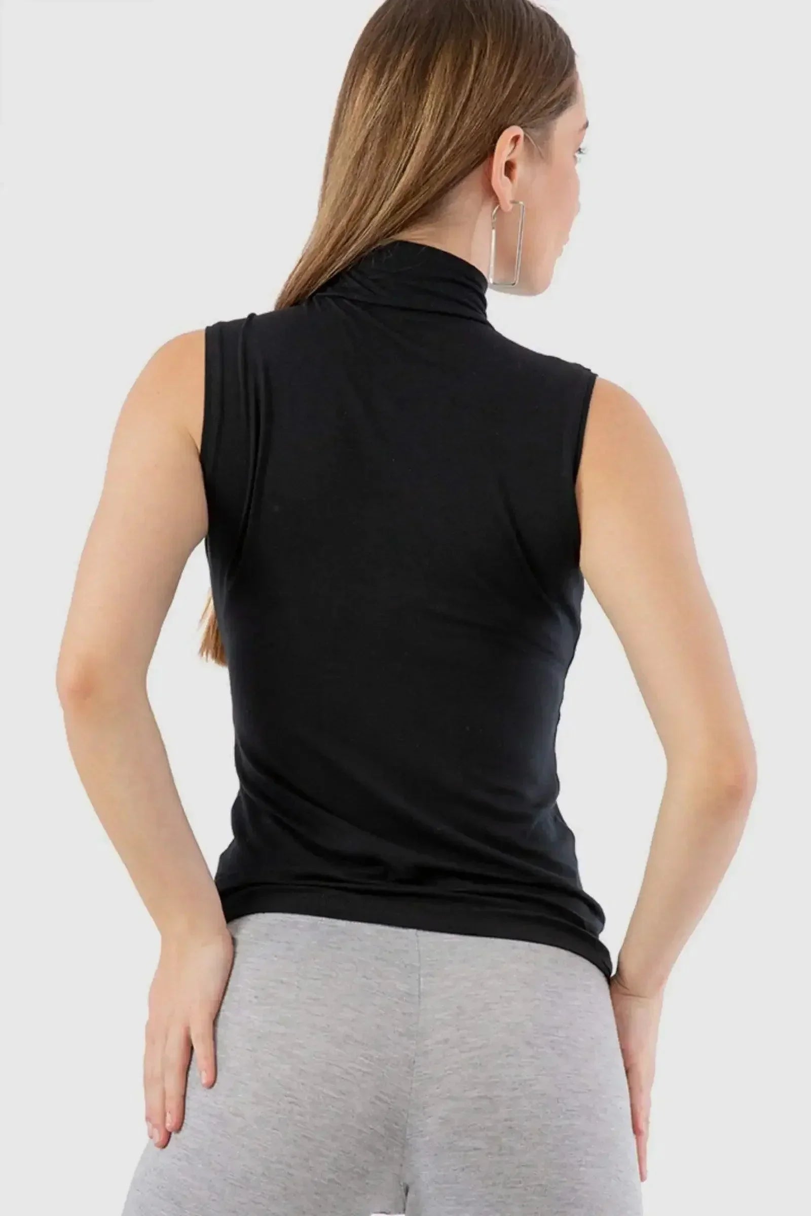 Carina - High Neck Sleeveless Top 9