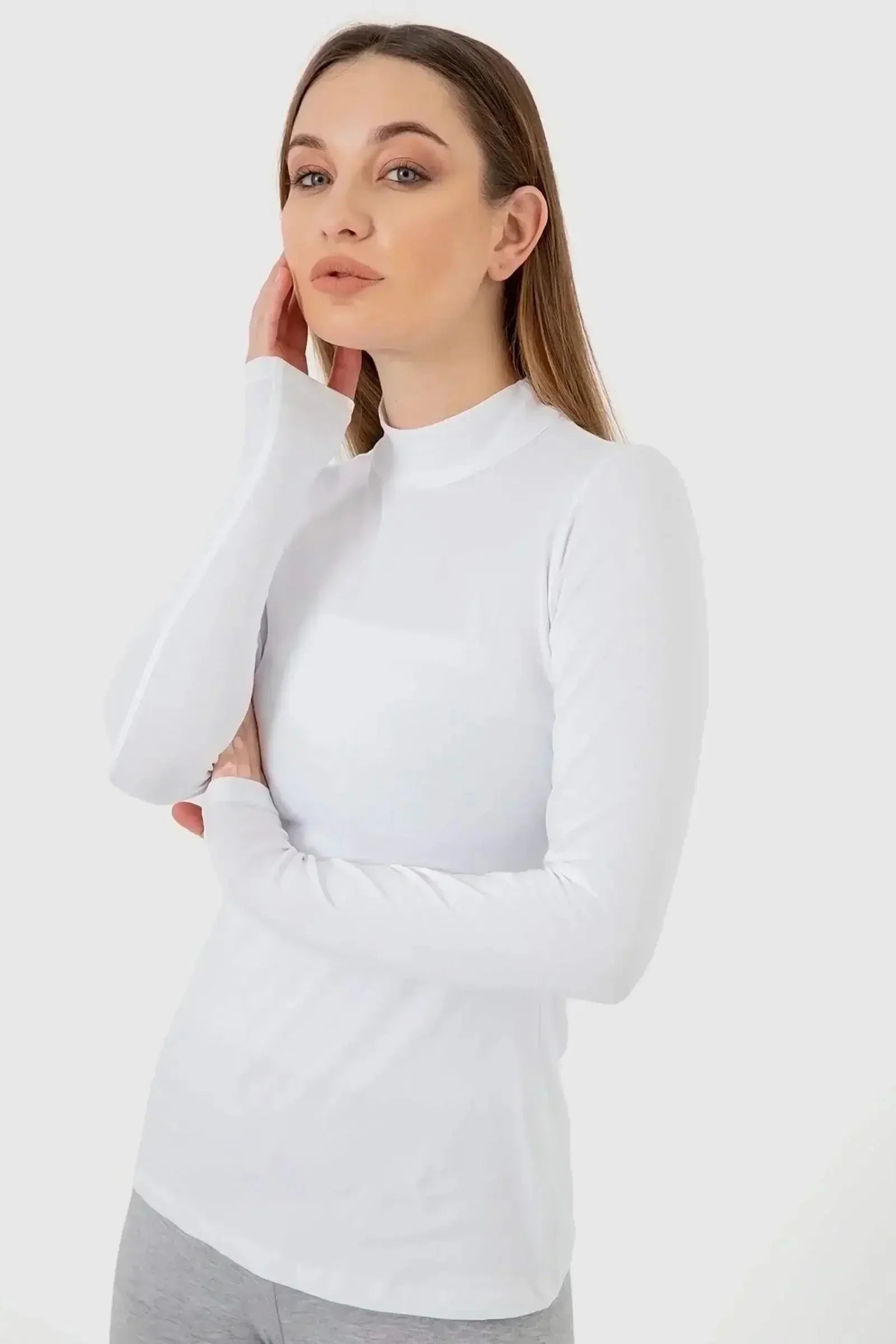 Carina - High Neck Slip on Top 23