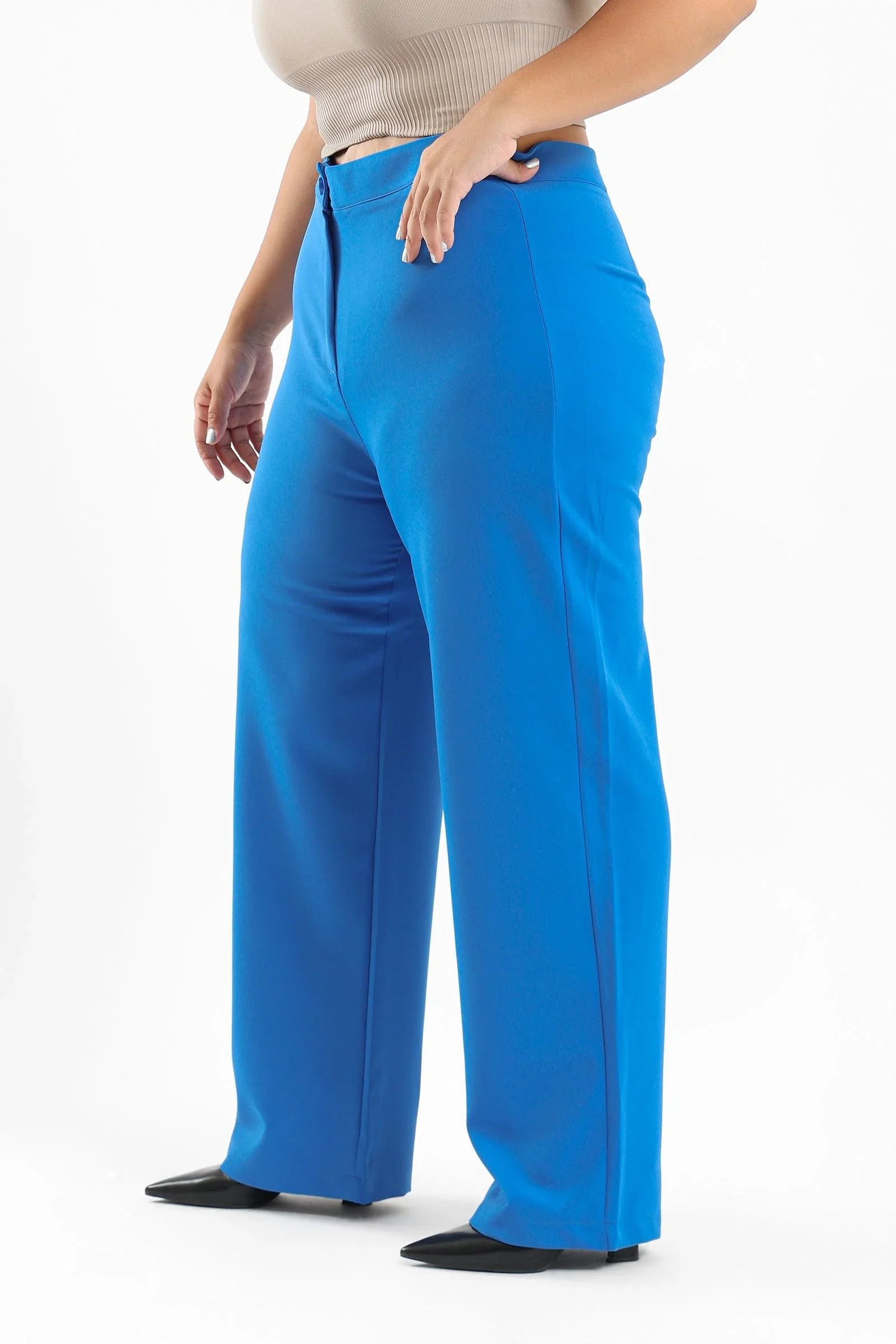 Clue - High Waist Classic Pants 2
