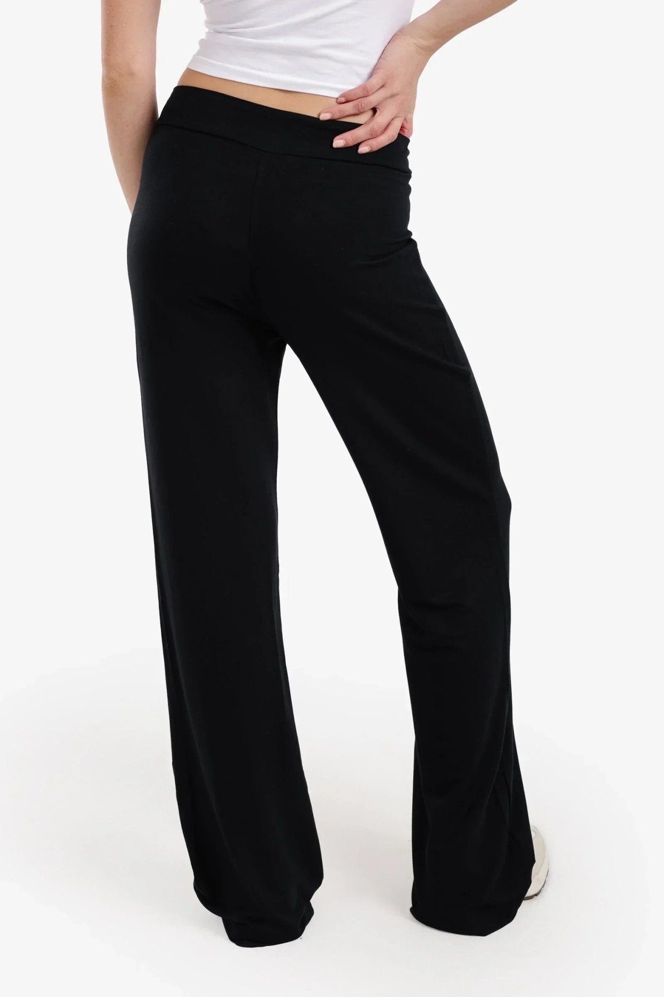 High - Waisted Wide Leg Pants - Carina - Babazzaro