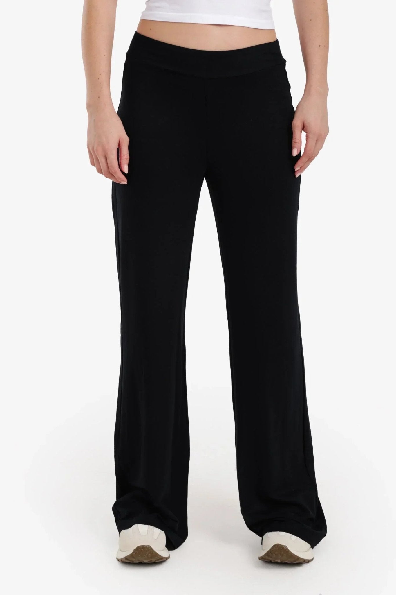 High - Waisted Wide Leg Pants - Carina - Babazzaro