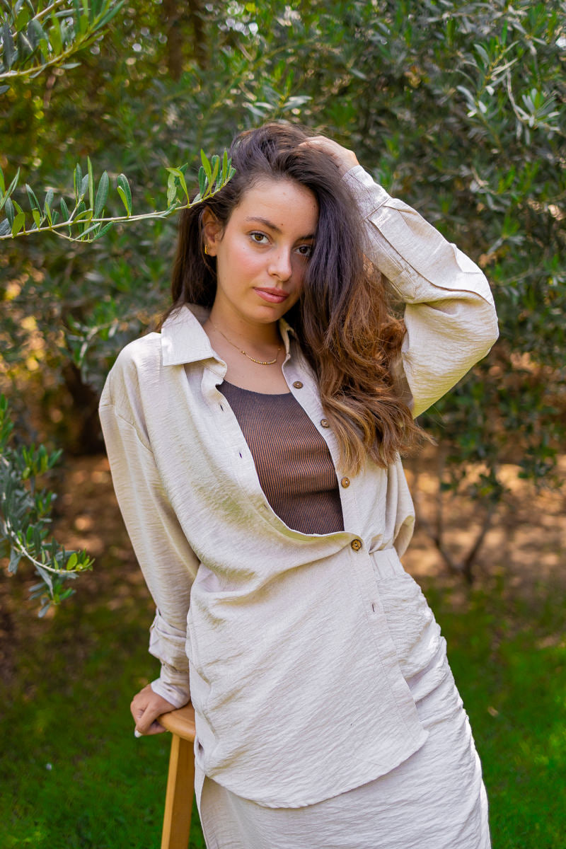 Kanza - Long Sleeves Chemise 6