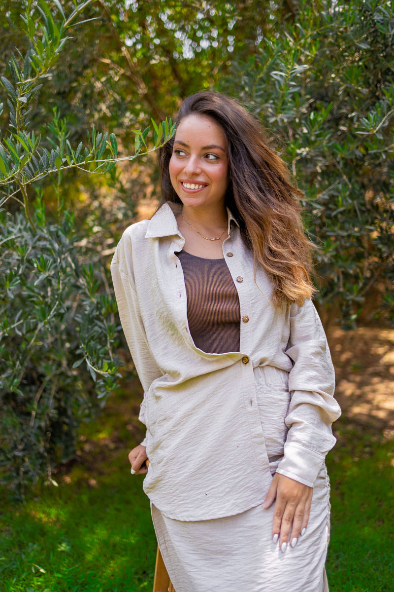 Kanza - Long Sleeves Chemise 5