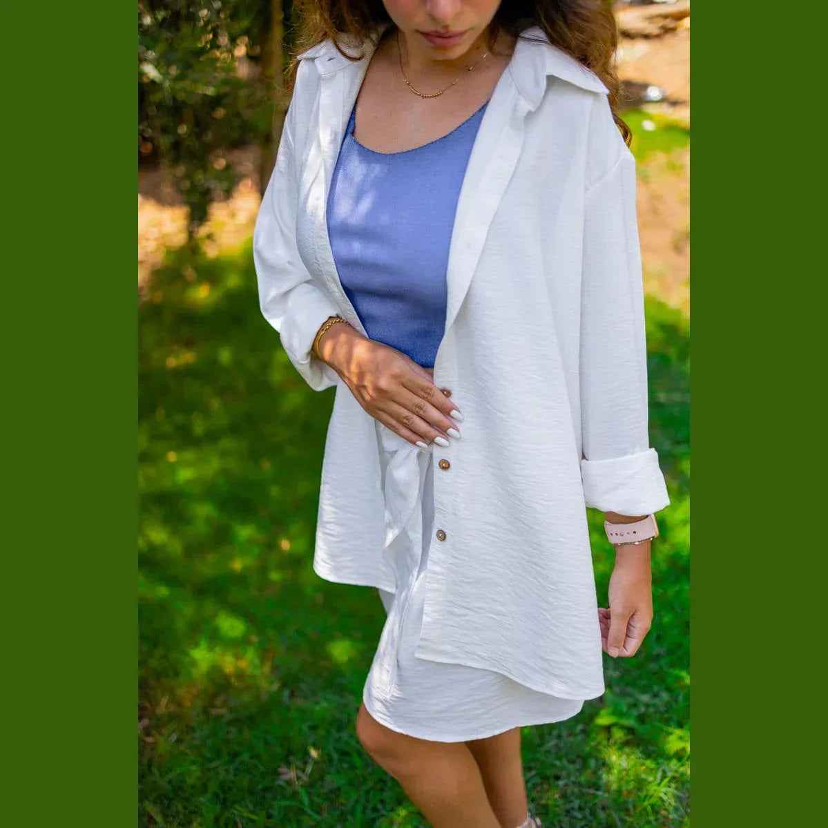 Long Sleeves Chemise - Kanza