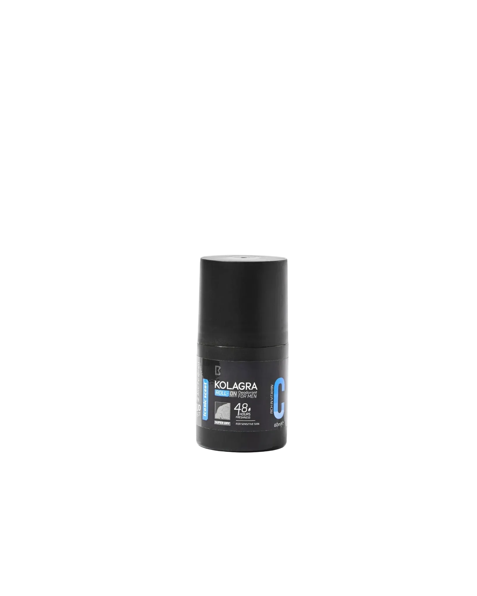 Biostream - Kolagra MulticolorSuper Dry 48H Men's Roll-On Deodorant Iconic Scent 1