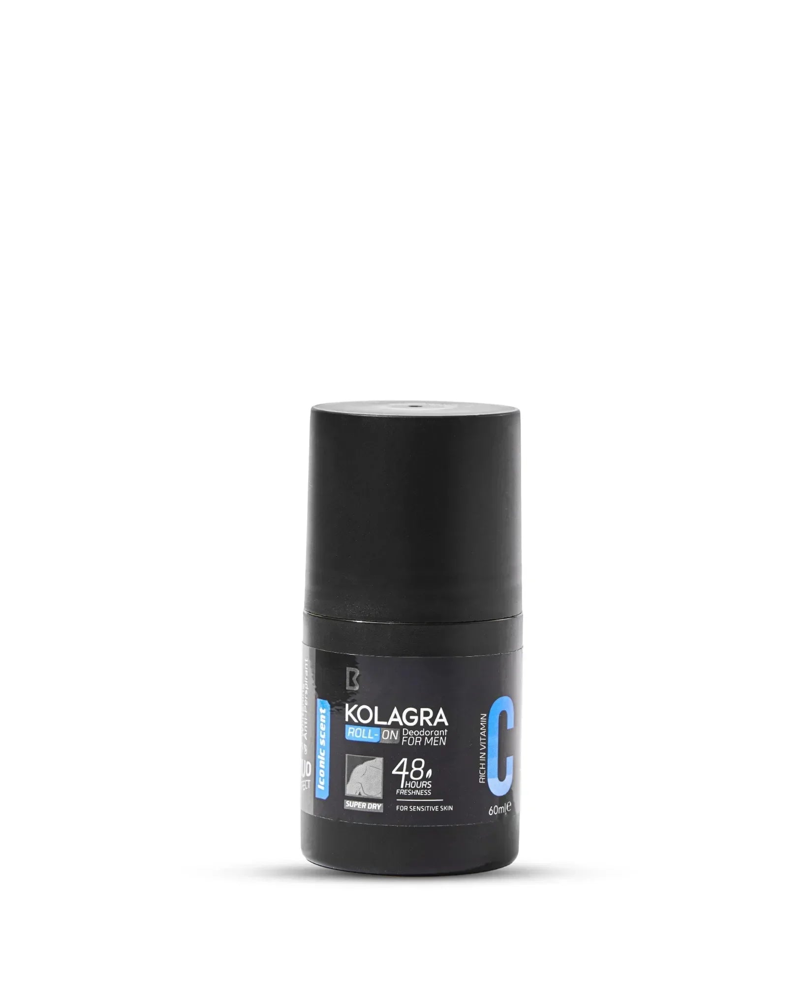 Biostream - Kolagra MulticolorSuper Dry 48H Men's Roll-On Deodorant Iconic Scent 1