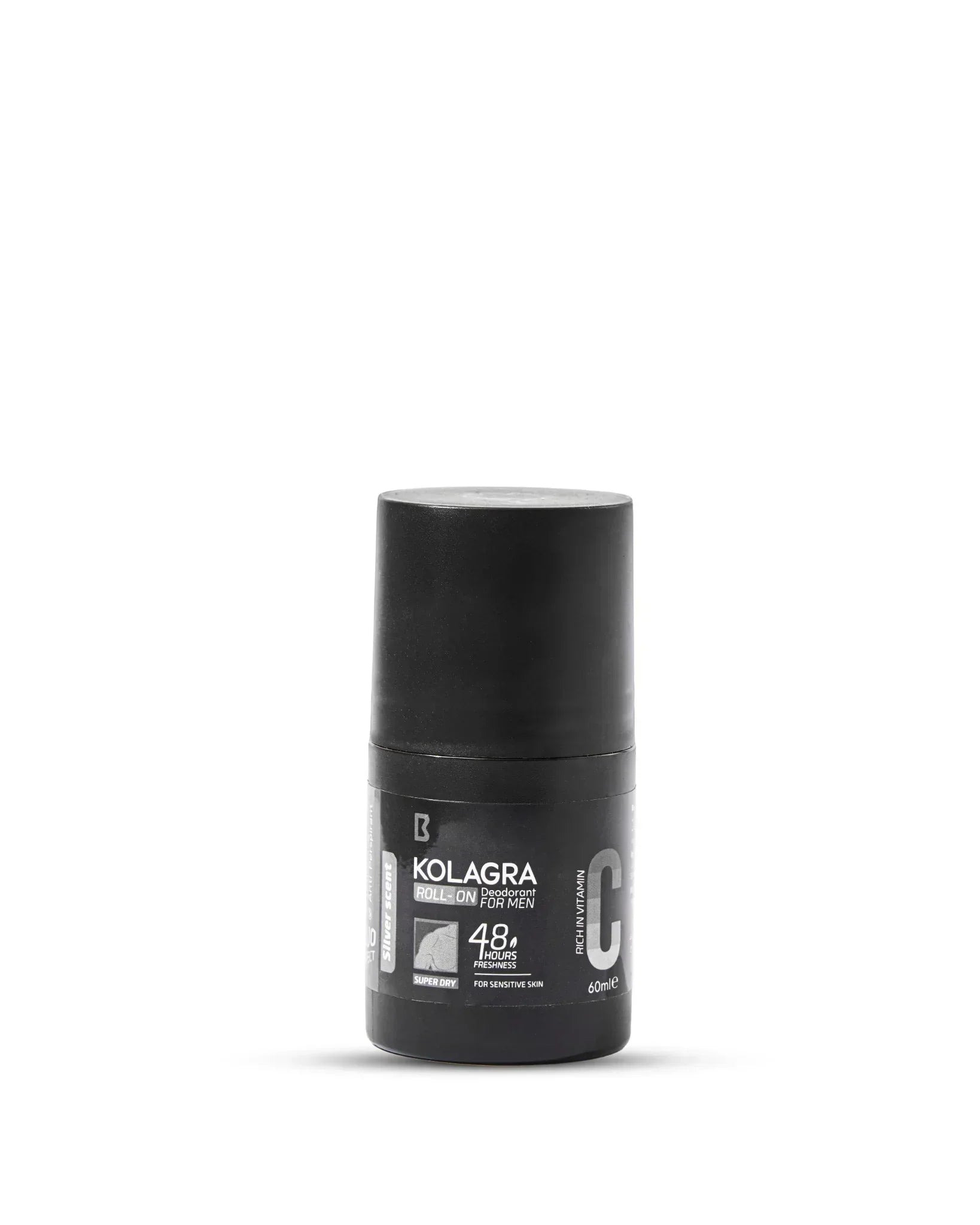 Biostream - Kolagra MulticolorSuper Dry 48H Men's Roll-On Deodorant Silver Scent 1