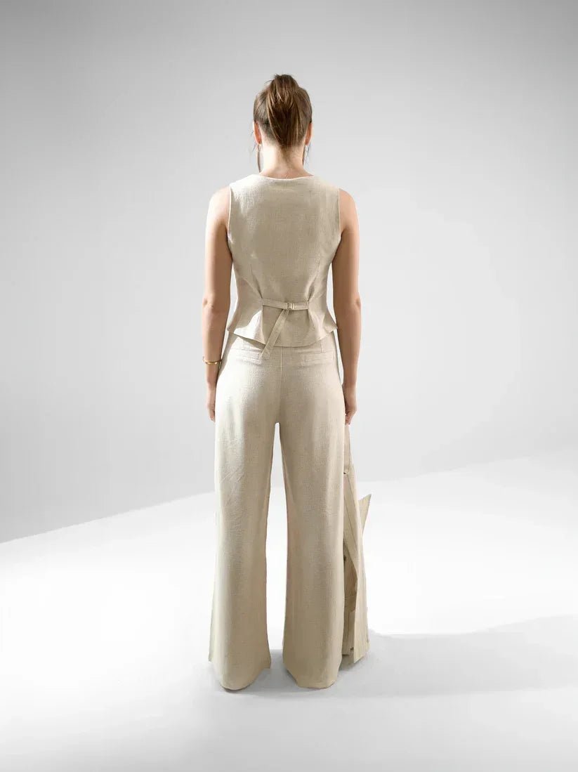 Linen Suit Waistcoat - KC Shop - Babazzaro