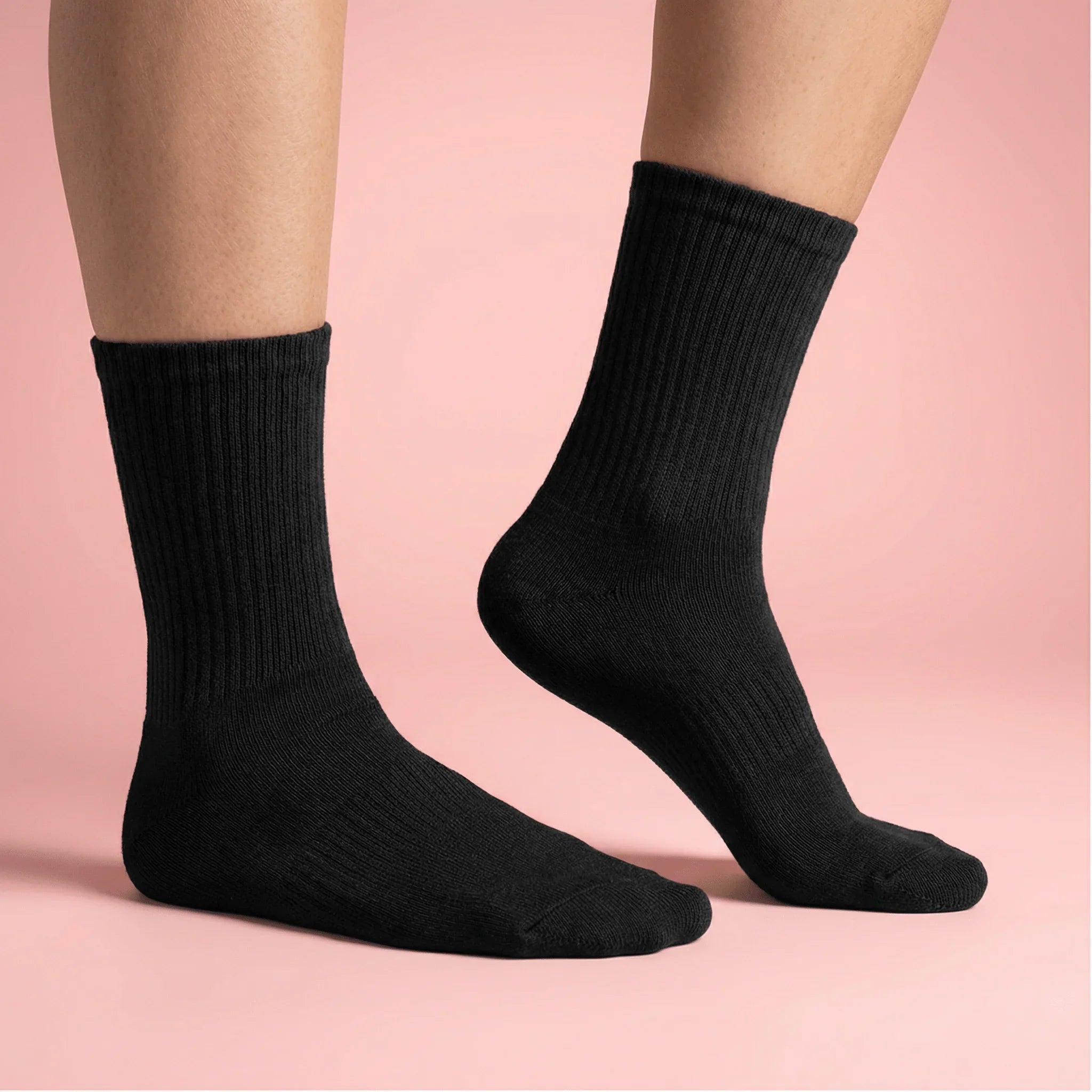 Long Sock — Black - Comedy Socks - Babazzaro