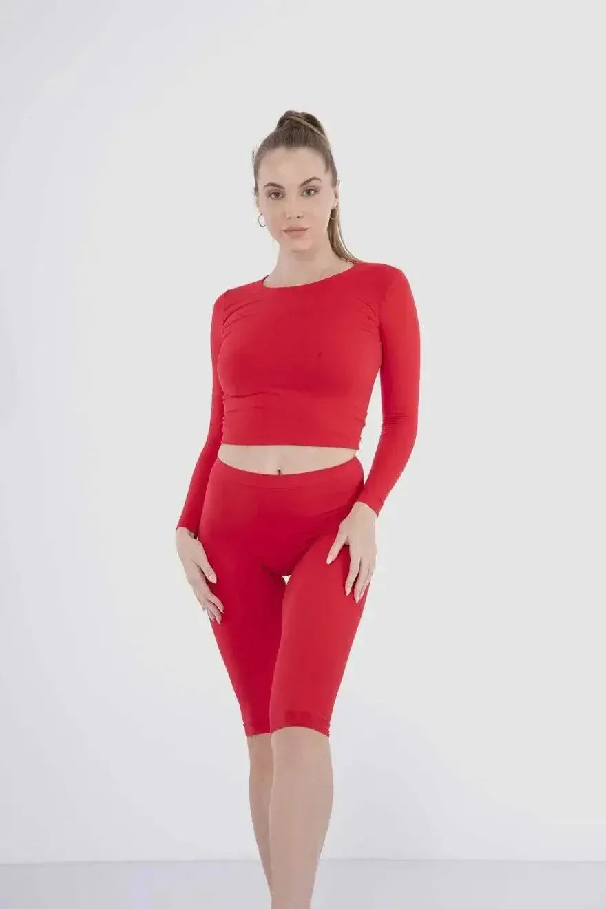 Carina - Microfiber Long Sleeves Top 21