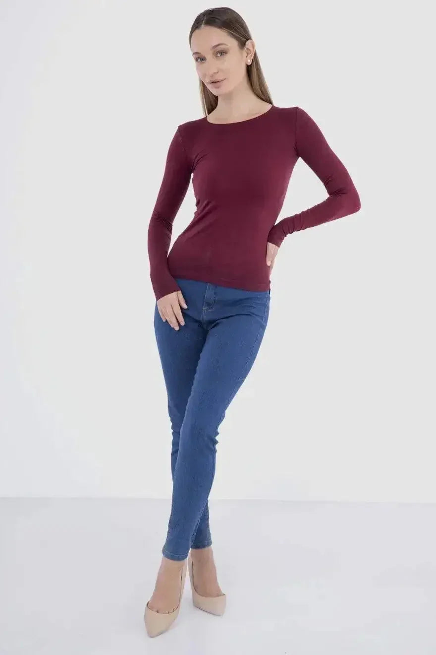 Carina - Microfiber Long Sleeves Top 14